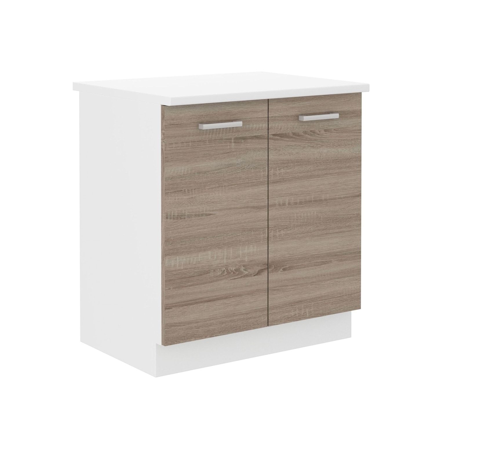 Küchen Unterschrank 80 cm für das Modell „Dave 240 Eiche Sonoma Trüffel“
