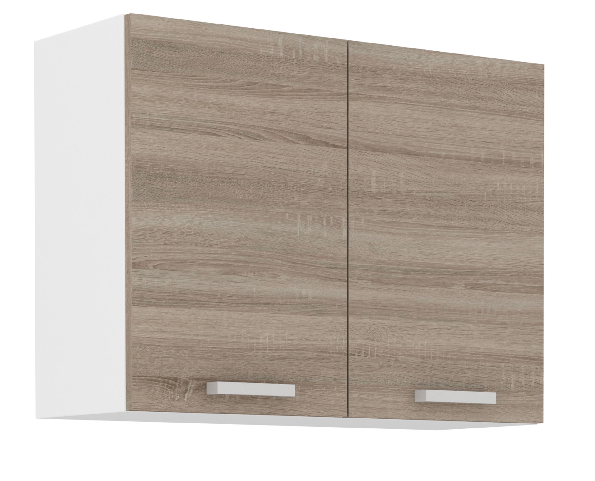 K&uuml;chen H&auml;ngeschrank 80 cm f&uuml;r das Modell &bdquo;Dave 240 Eiche Sonoma Tr&uuml;ffel&ldquo; 