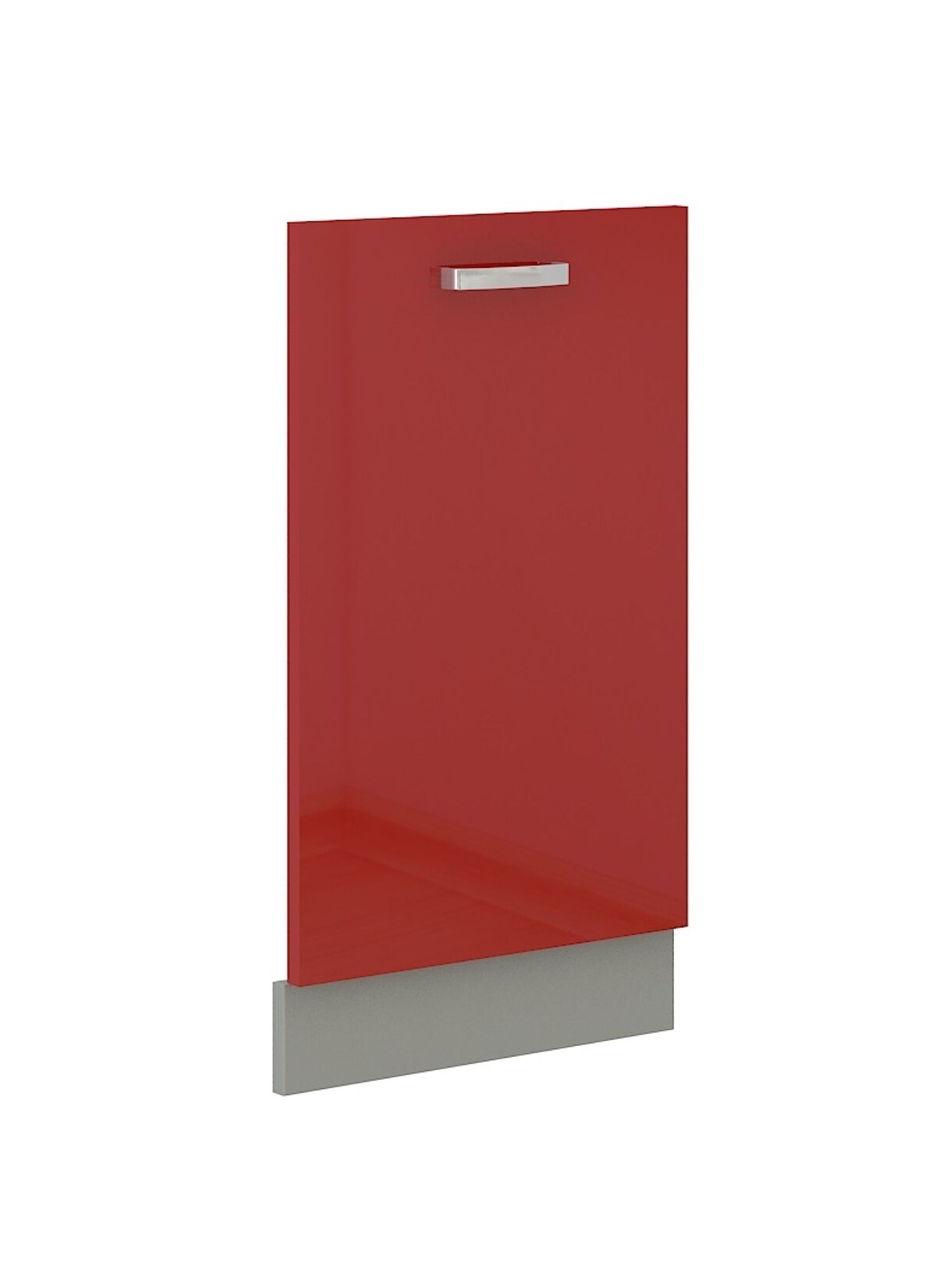 Frontblende Geschirrspüler vollintegriert 45 cm Rot Hochglanz Küche Rose Bianca