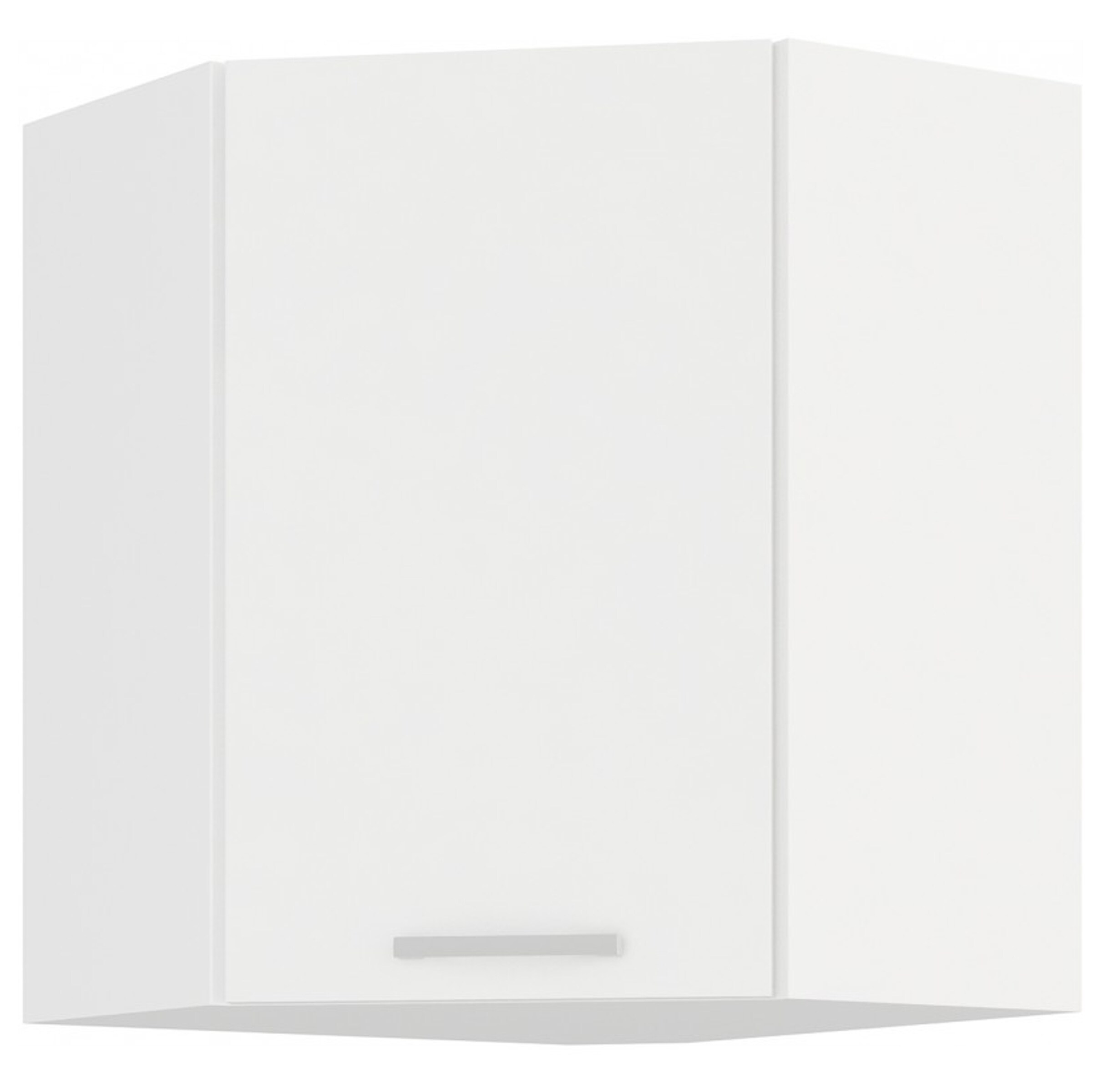 EKO White Eckh&auml;ngeschrank 58x58 Weiss matt K&uuml;chenzeile K&uuml;chenblock Einbauk&uuml;che 