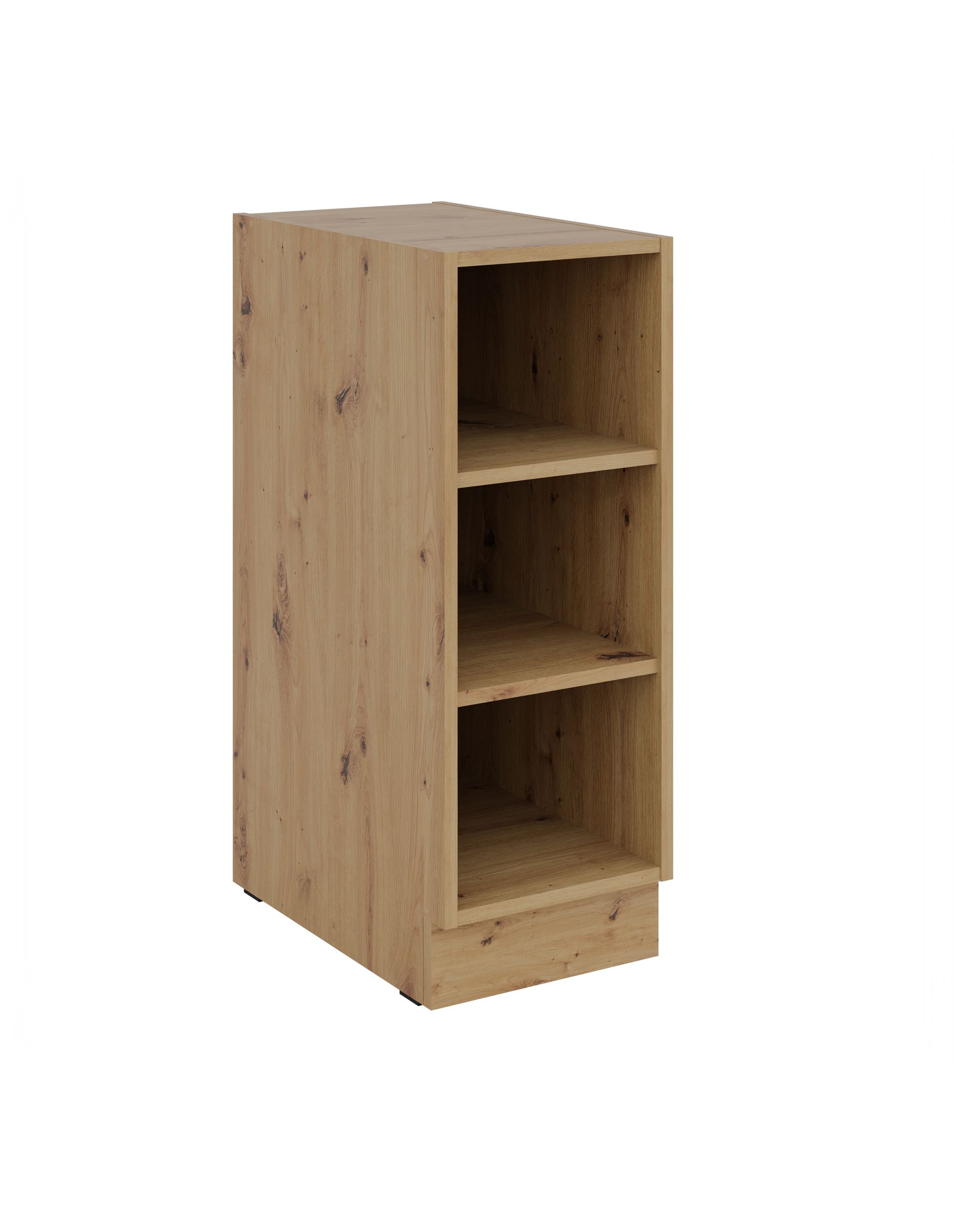 Unterschrank Regal 30 cm Eiche Artisan K&uuml;chenzeile K&uuml;chenblock K&uuml;che 