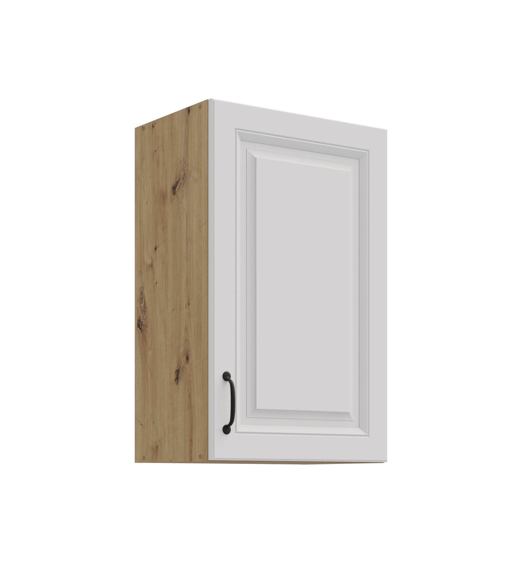 H&auml;ngeschrank 45 cm Stilo Weiss + Eiche Artisan K&uuml;chenzeile K&uuml;chenblock K&uuml;che 