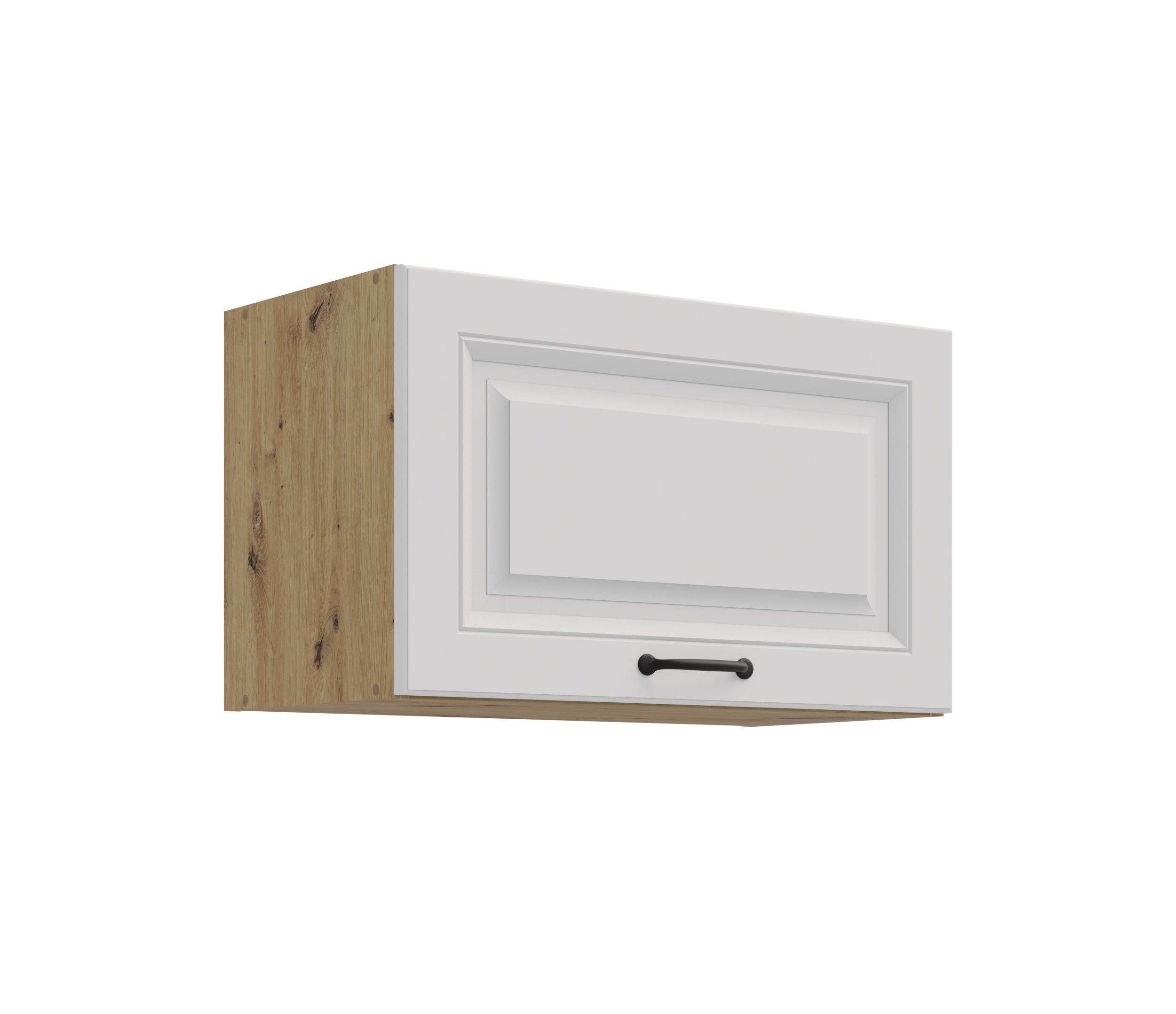 H&auml;ngeschrank 60 cm Stilo Weiss + Eiche Artisan K&uuml;chenzeile K&uuml;chenblock K&uuml;che 
