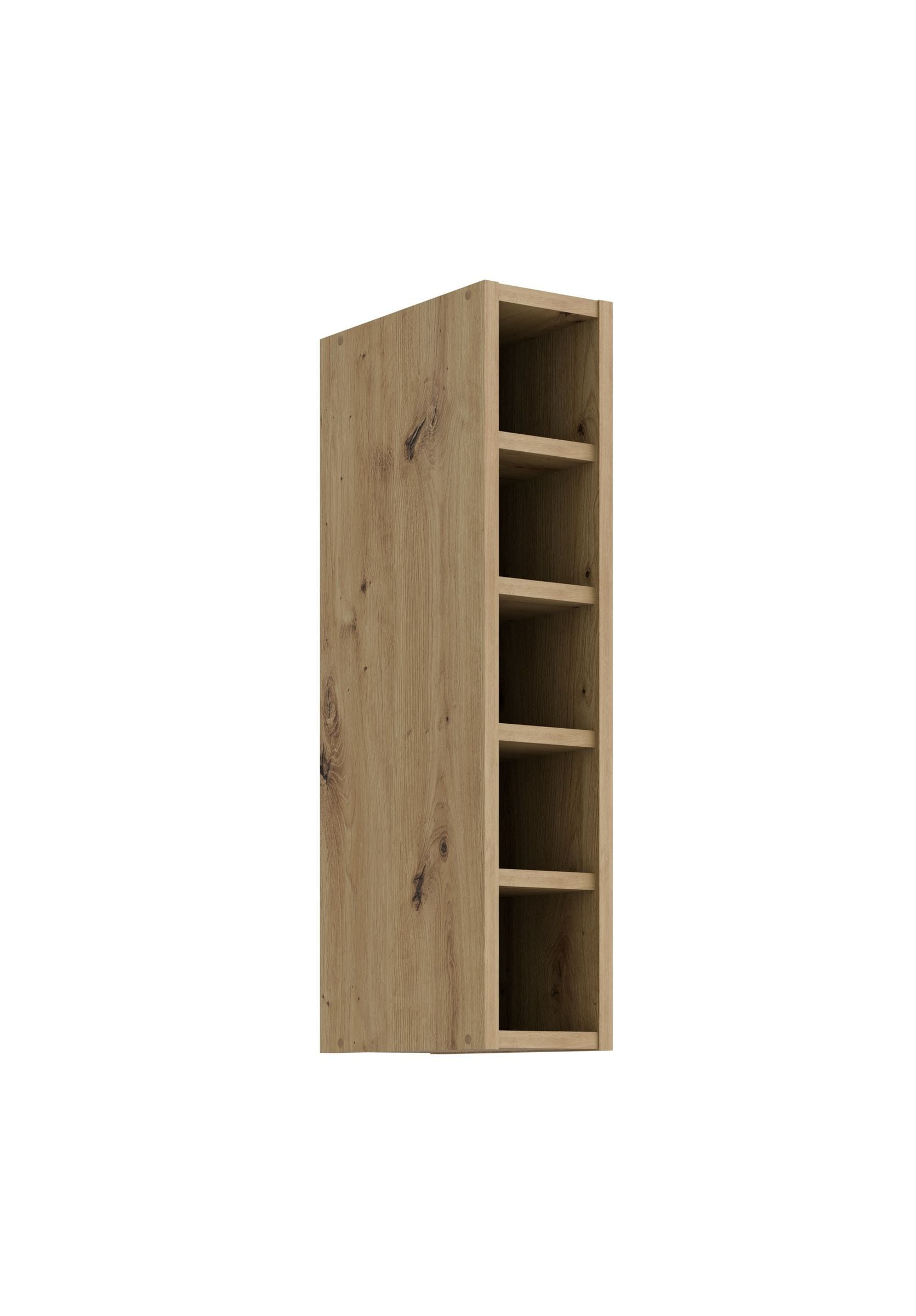 H&auml;ngeschrank Regal 15 cm Eiche Artisan K&uuml;chenzeile K&uuml;chenblock K&uuml;che Stilo 
