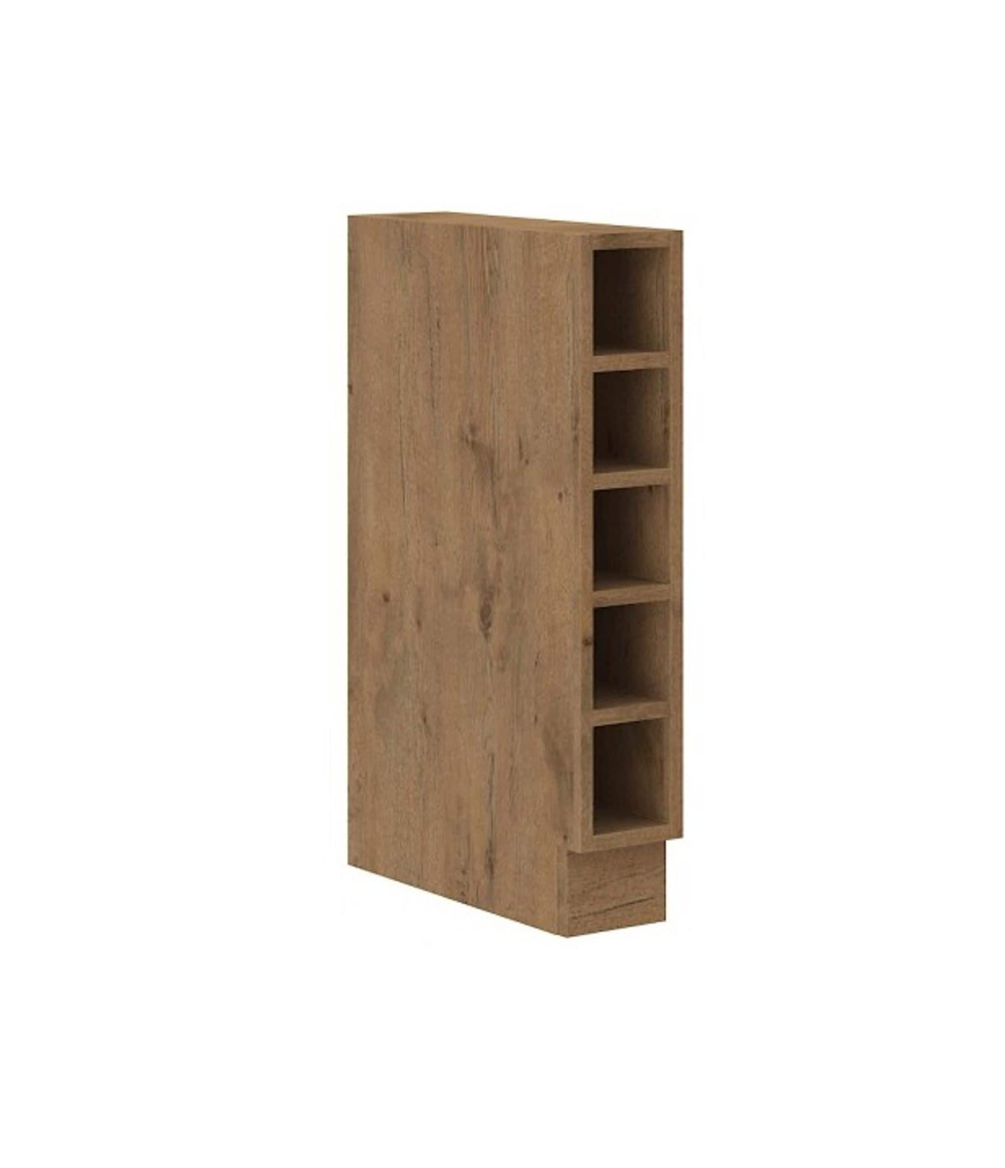 Vigo Unterschrank Regal 15 cm Eiche Lancelot K&uuml;chenzeile K&uuml;chenblock K&uuml;che 