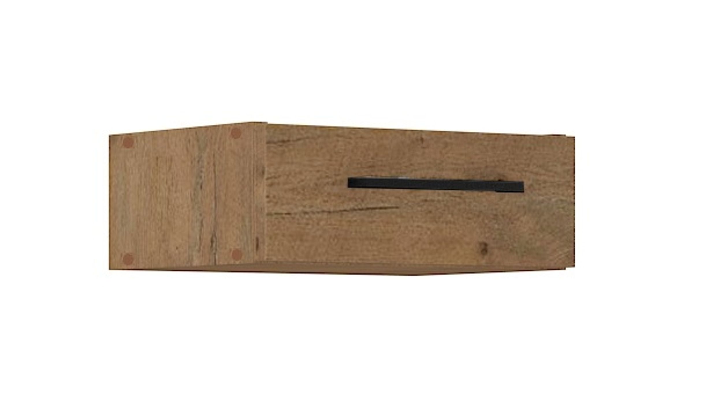 Vigo Unterbau Schubkasten 40 cm f&uuml;r H&auml;ngeschrank Eiche Lancelot Matera Grau 