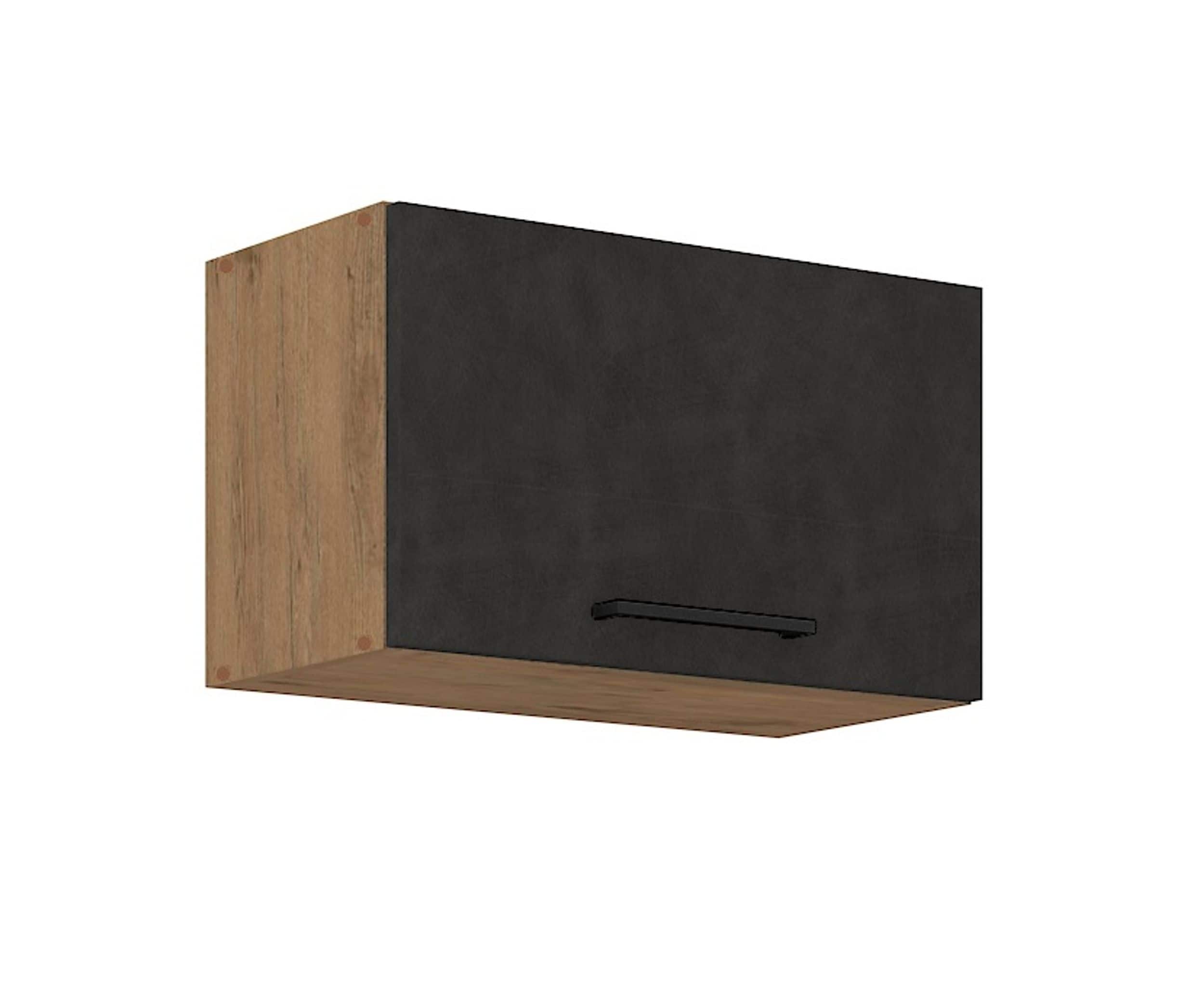 Vigo Kurzh&auml;ngeschrank 60 cm Eiche Lancelot Matera Grau K&uuml;chenzeile K&uuml;chenblock 