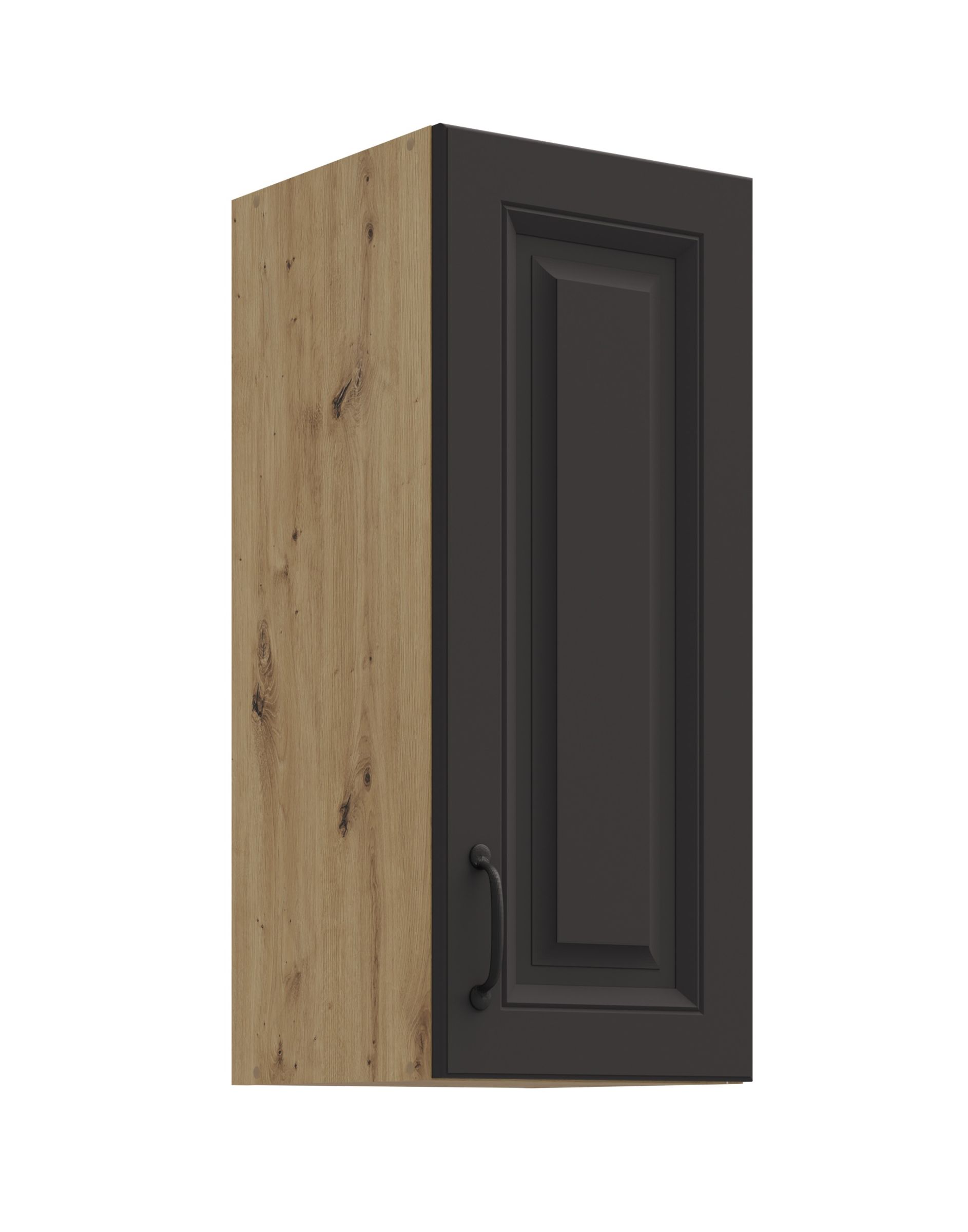 H&auml;ngeschrank 30 cm Stilo Grau + Eiche Artisan K&uuml;chenzeile K&uuml;chenblock K&uuml;che 