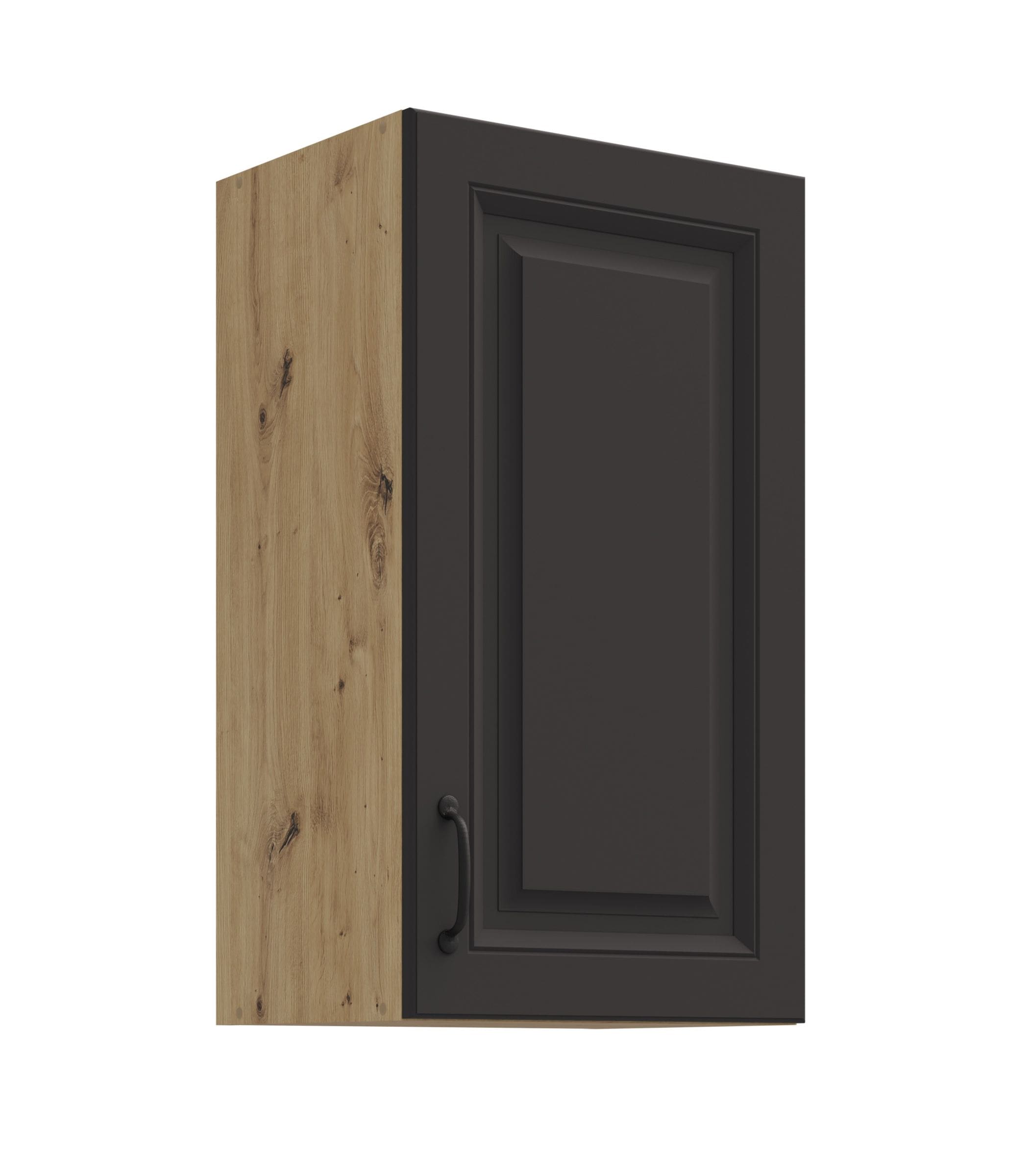 H&auml;ngeschrank 40 cm Stilo Grau + Eiche Artisan K&uuml;chenzeile K&uuml;chenblock K&uuml;che 