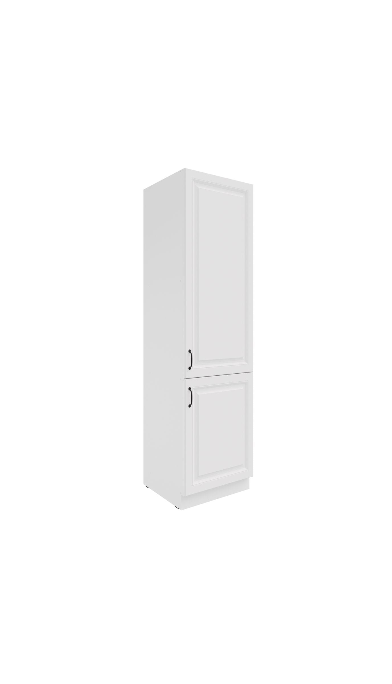 K&uuml;chen Hochschrank 60 cm Stilo Weiss K&uuml;chenzeile K&uuml;chenblock 