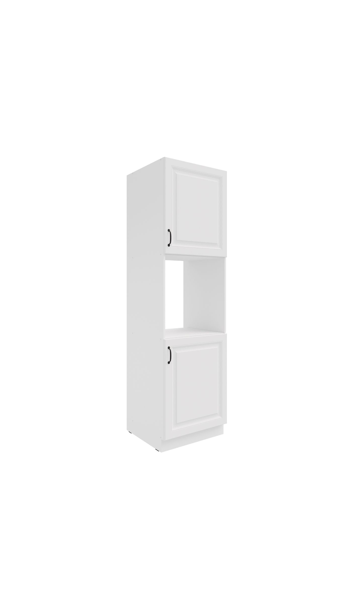 K&uuml;chen Backofen Hochschrank 60 cm Stilo Weiss K&uuml;chenzeile K&uuml;chenblock 