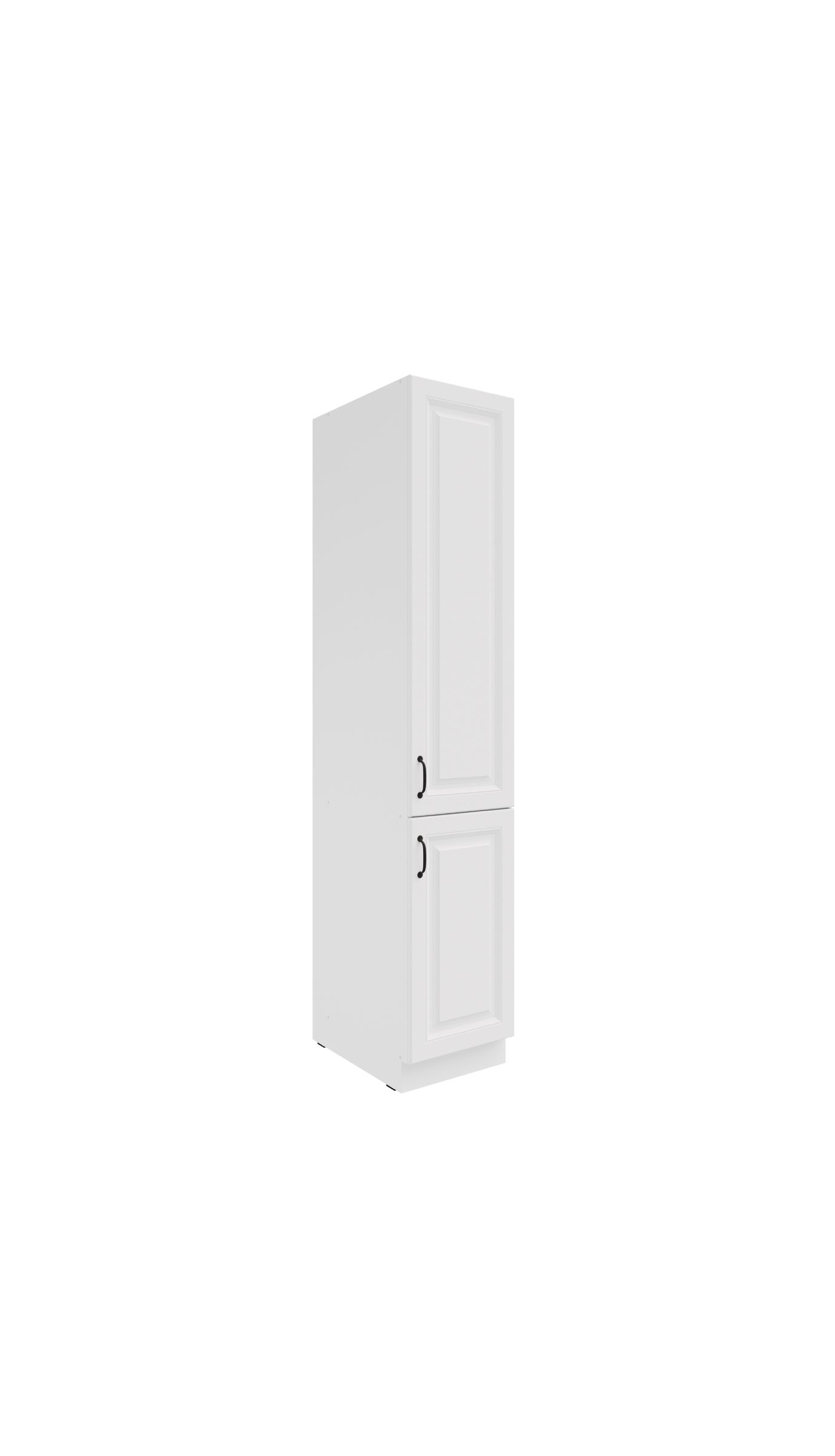 K&uuml;chen Vorratshochschrank 40 cm Stilo Weiss K&uuml;chenzeile K&uuml;chenblock 