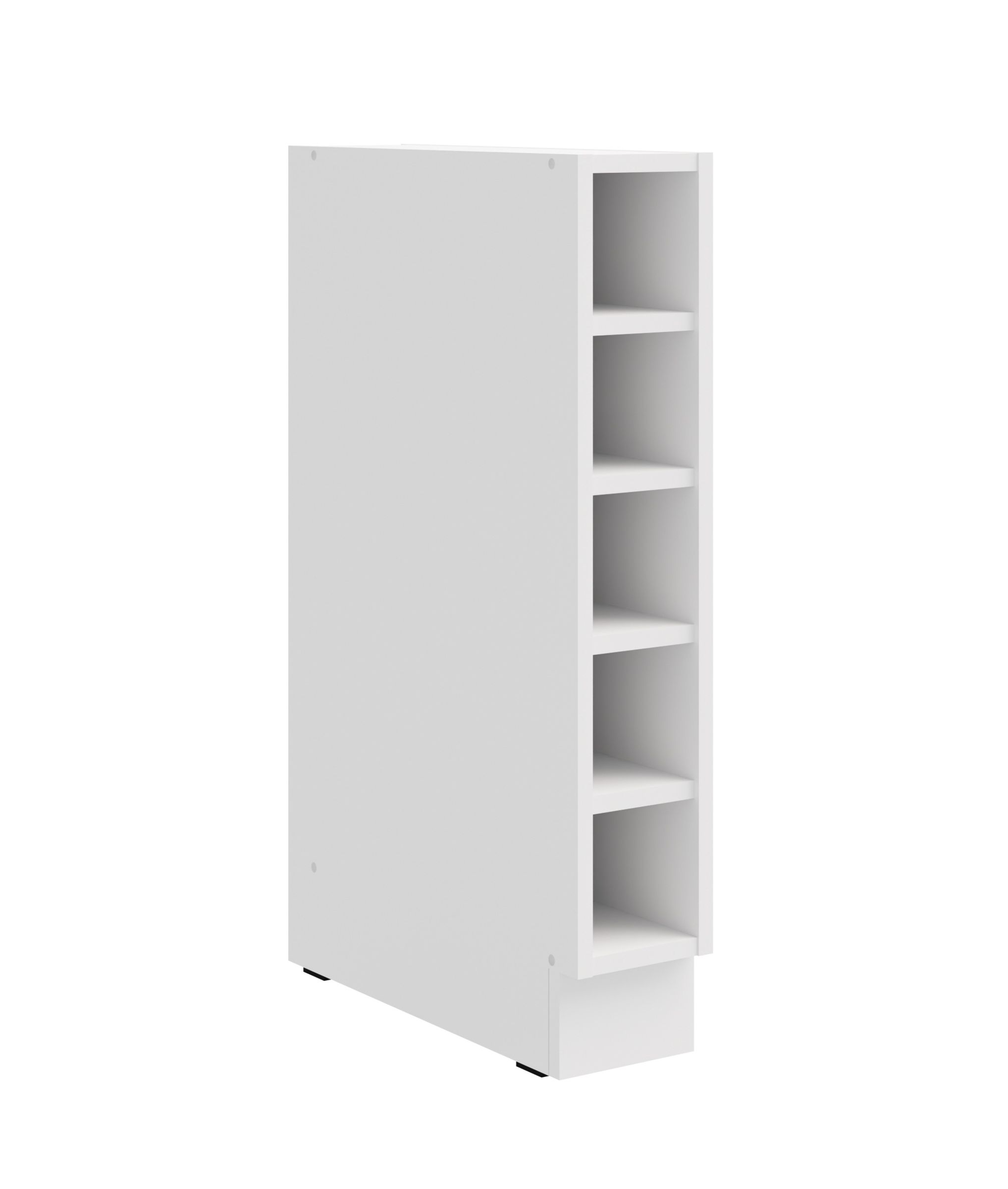 K&uuml;chen Unterschrank Regal 15 cm Wei&szlig; K&uuml;chenzeile K&uuml;chenblock K&uuml;che Einbauk&uuml;che 