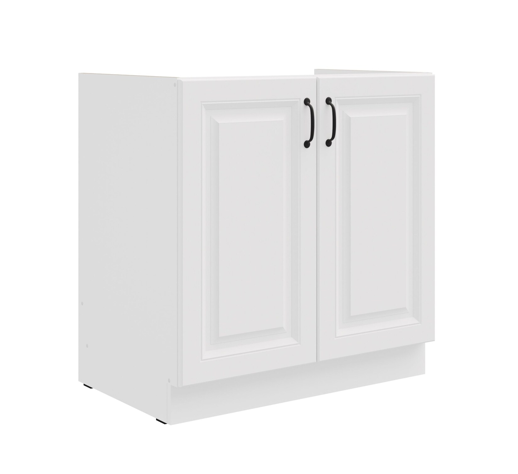 Spülenschrank 80 cm Stilo Weiss Küchenzeile Küchenblock Küche Einbauküche