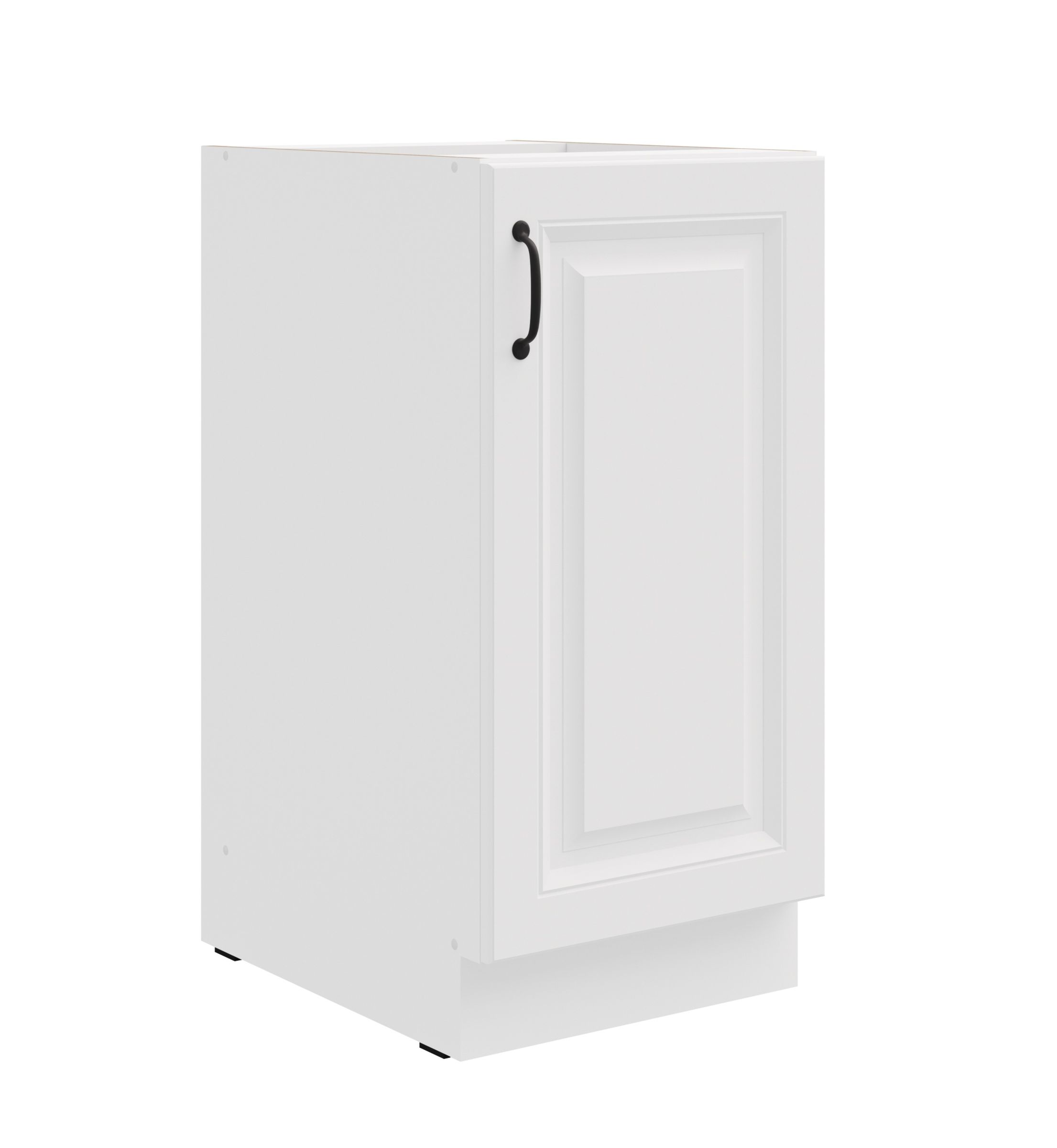 Unterschrank 40 cm Stilo Wei&szlig; K&uuml;chenzeile K&uuml;chenblock K&uuml;che Landhaus Einbauk&uuml;che 