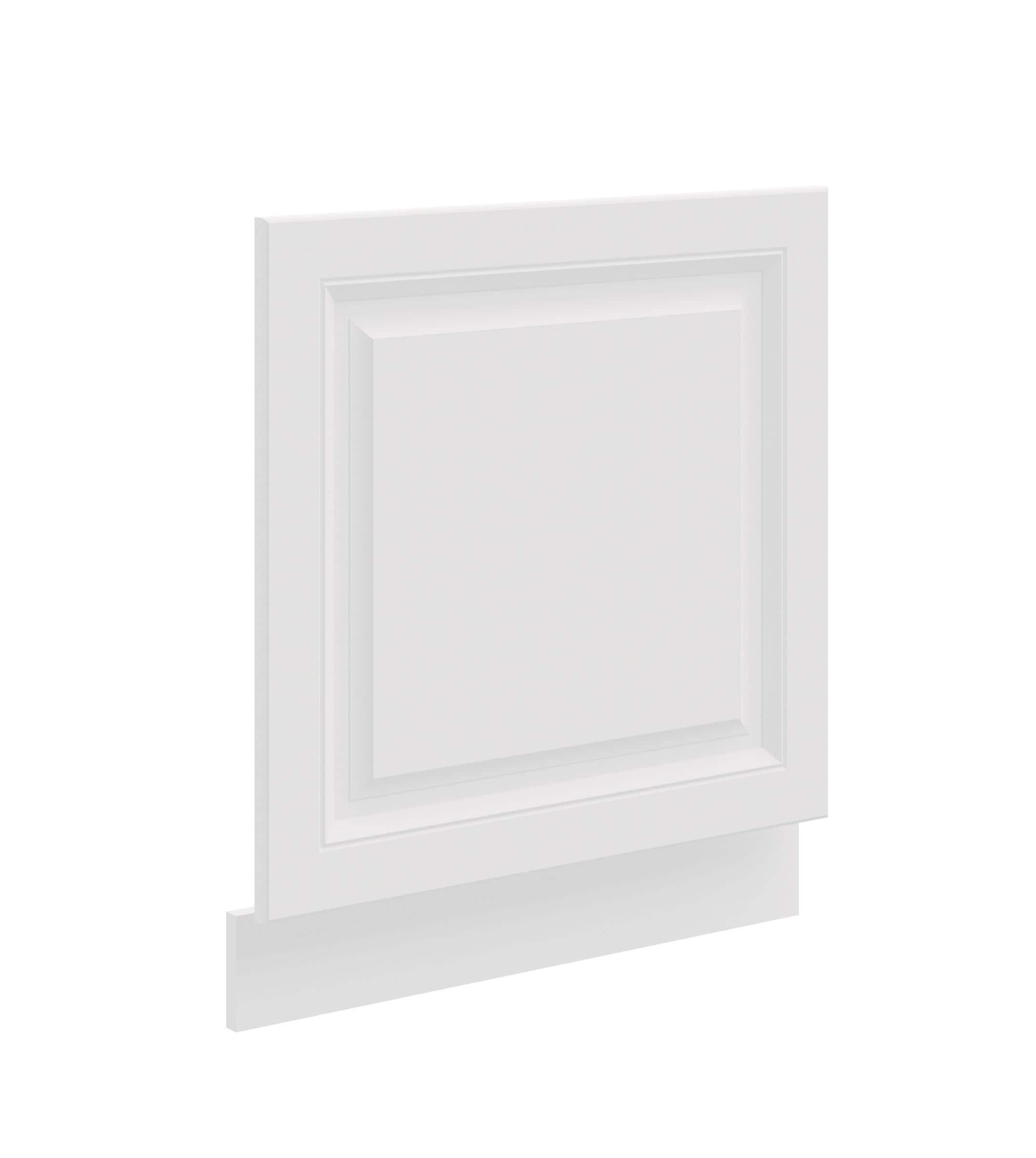 Frontblende f&uuml;r integrierten Geschirrsp&uuml;ler 60 cm Stilo Wei&szlig; K&uuml;che Landhaus 