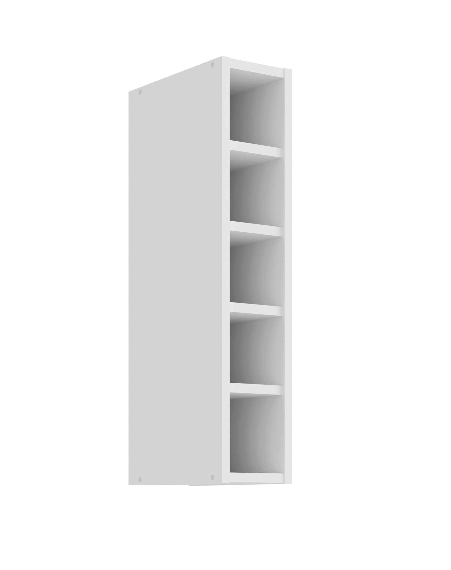 H&auml;ngeschrank Regal 15 cm Wei&szlig; matt K&uuml;chenzeile K&uuml;chenblock K&uuml;che Stilo Landhaus 