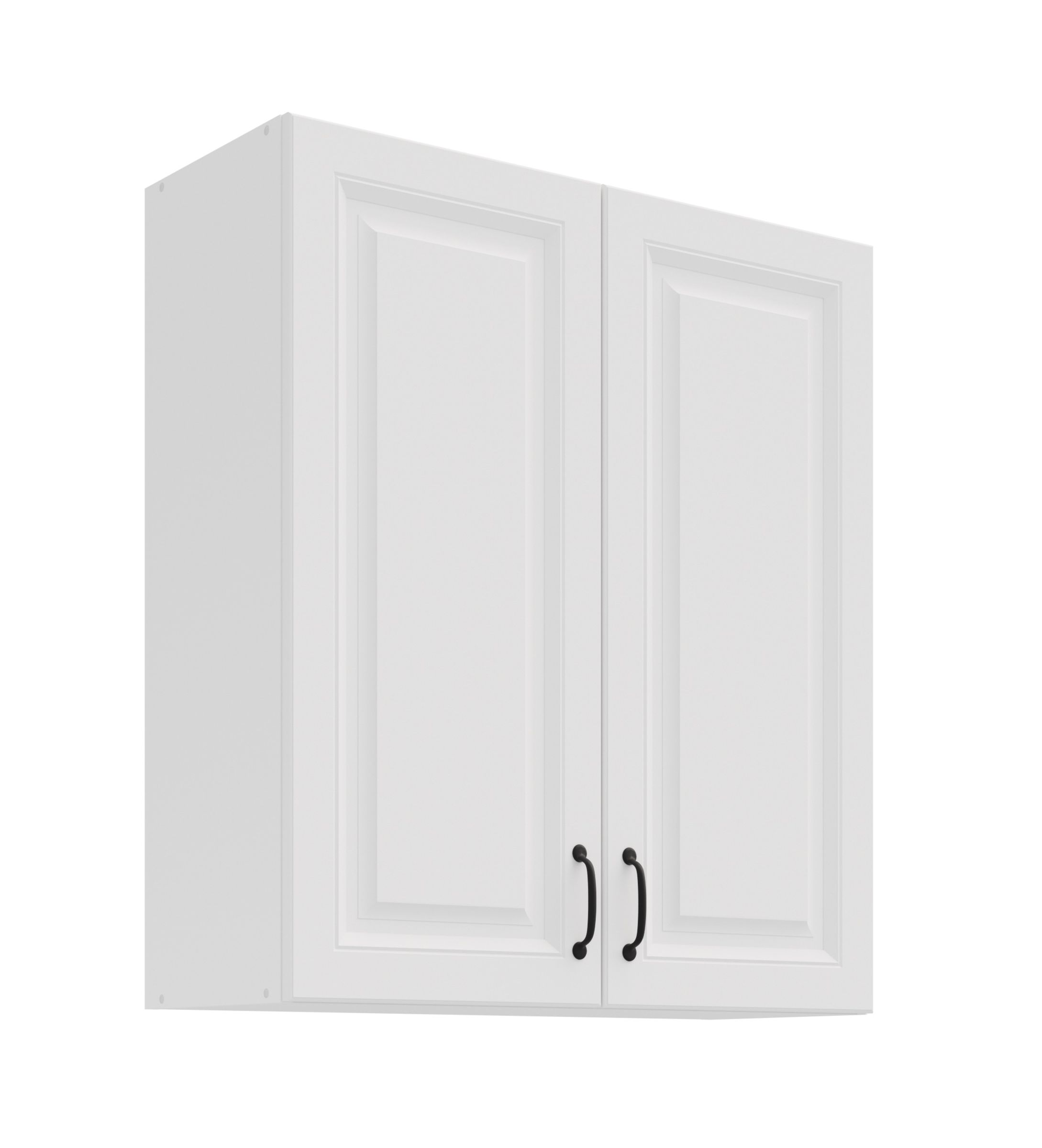 H&auml;ngeschrank 80 cm Stilo Wei&szlig; K&uuml;chenzeile K&uuml;chenblock K&uuml;che Landhaus H&ouml;he 90 cm 