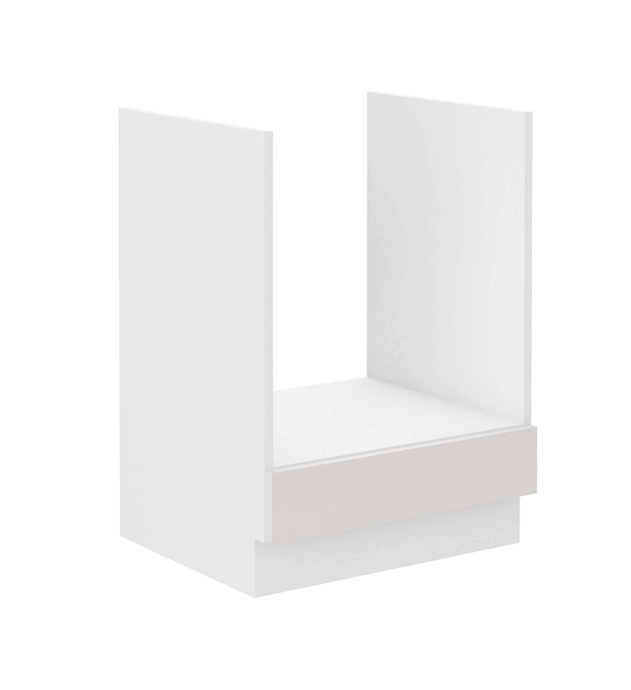 Herd Unterschrank 60 Lara Wei&szlig; Hochglanz + Wei&szlig; matt K&uuml;chenzeile K&uuml;chenblock 