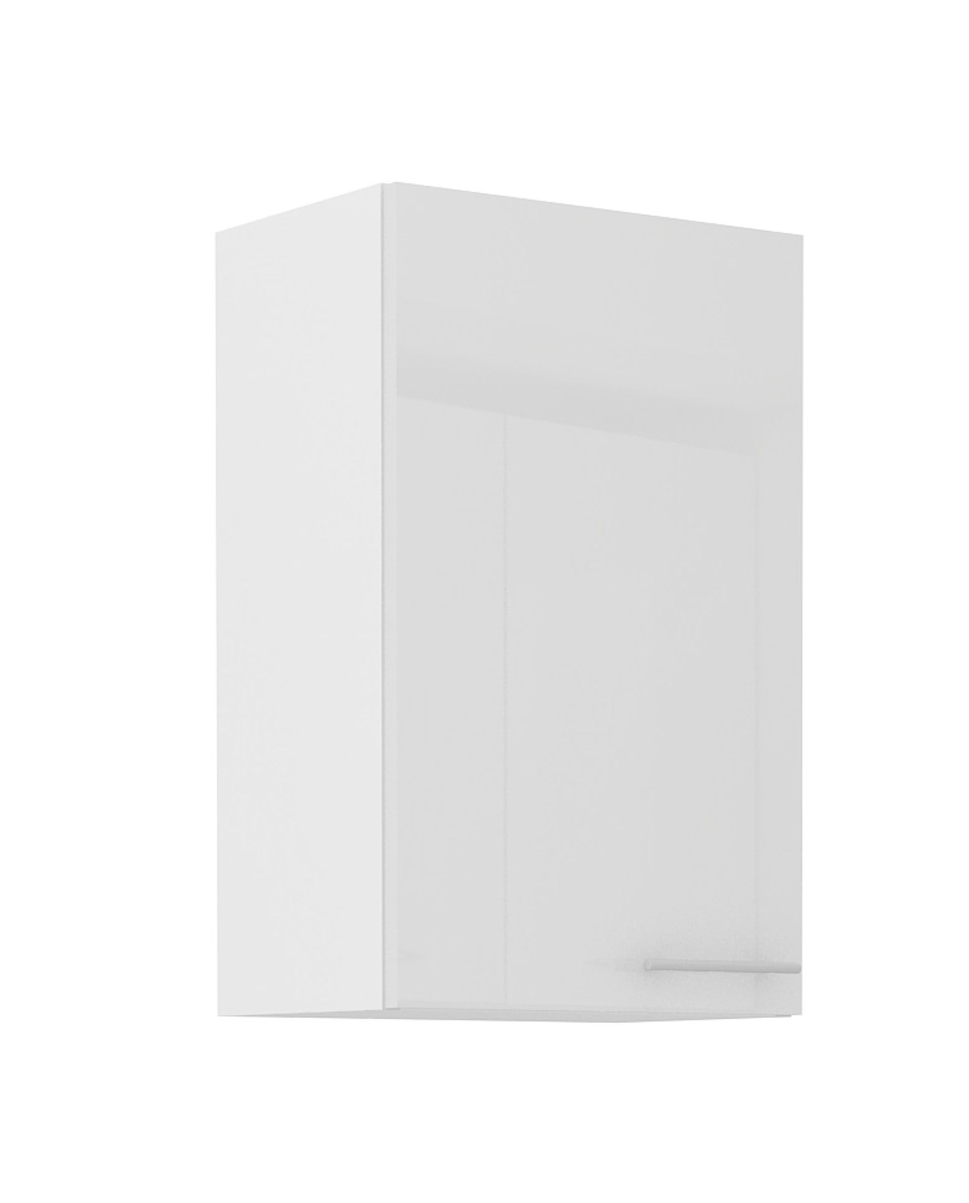 K&uuml;che H&auml;ngeschrank 45 Lara Wei&szlig; Hochglanz K&uuml;chenzeile K&uuml;chenblock 