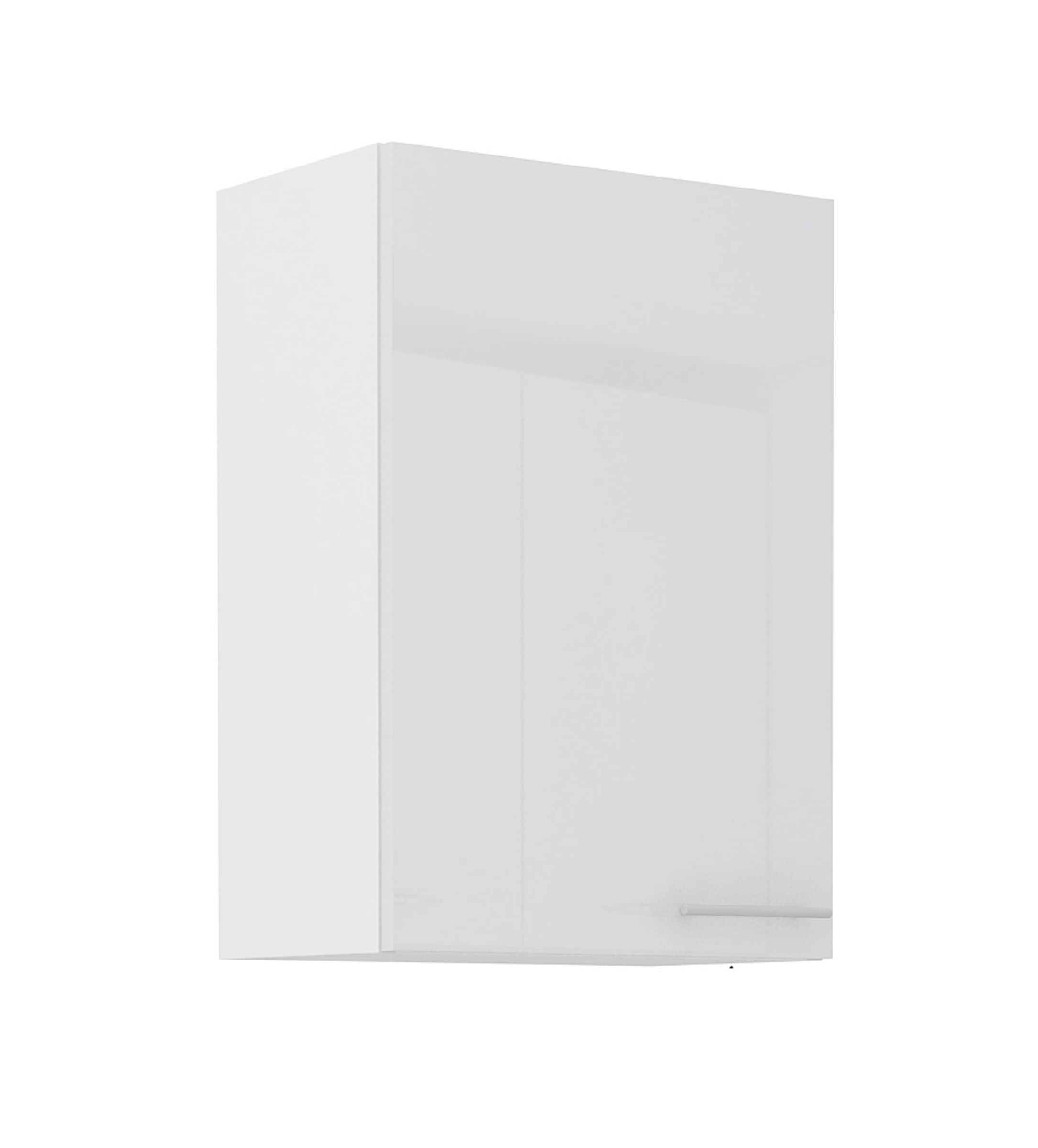 K&uuml;che H&auml;ngeschrank 50 Lara Wei&szlig; Hochglanz K&uuml;chenzeile K&uuml;chenblock 