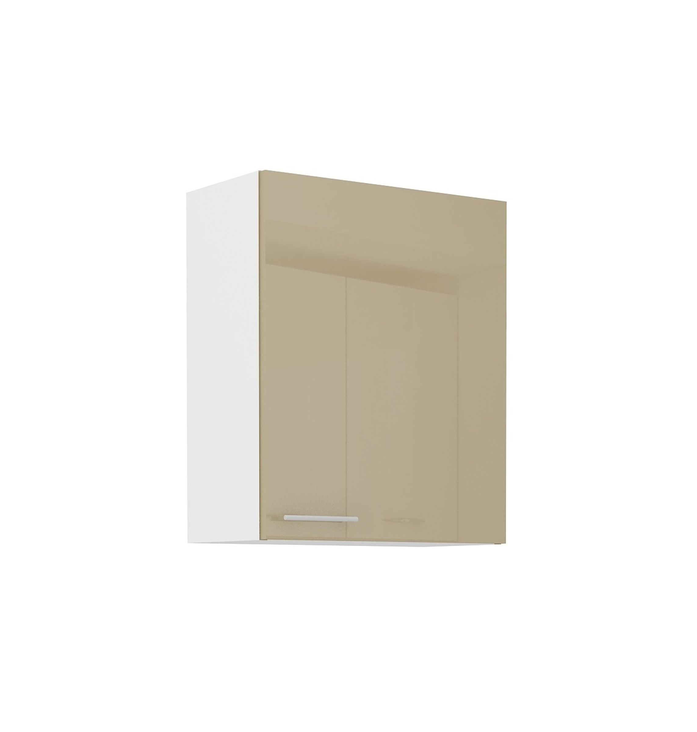 K&uuml;che H&auml;ngeschrank 60 Lara Cappuccino Hochglanz K&uuml;chenzeile K&uuml;chenblock 