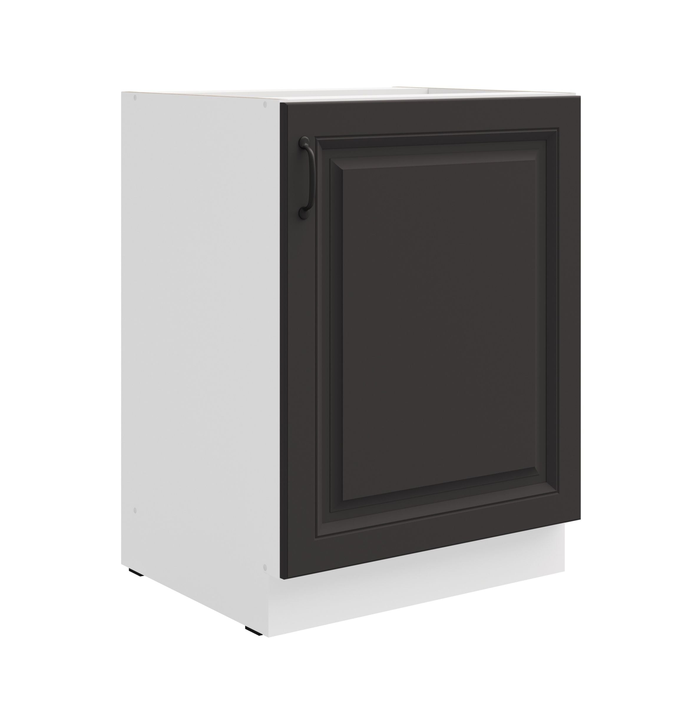 Unterschrank 60 cm Stilo Grau K&uuml;chenzeile K&uuml;chenblock K&uuml;che Landhaus Einbauk&uuml;che 