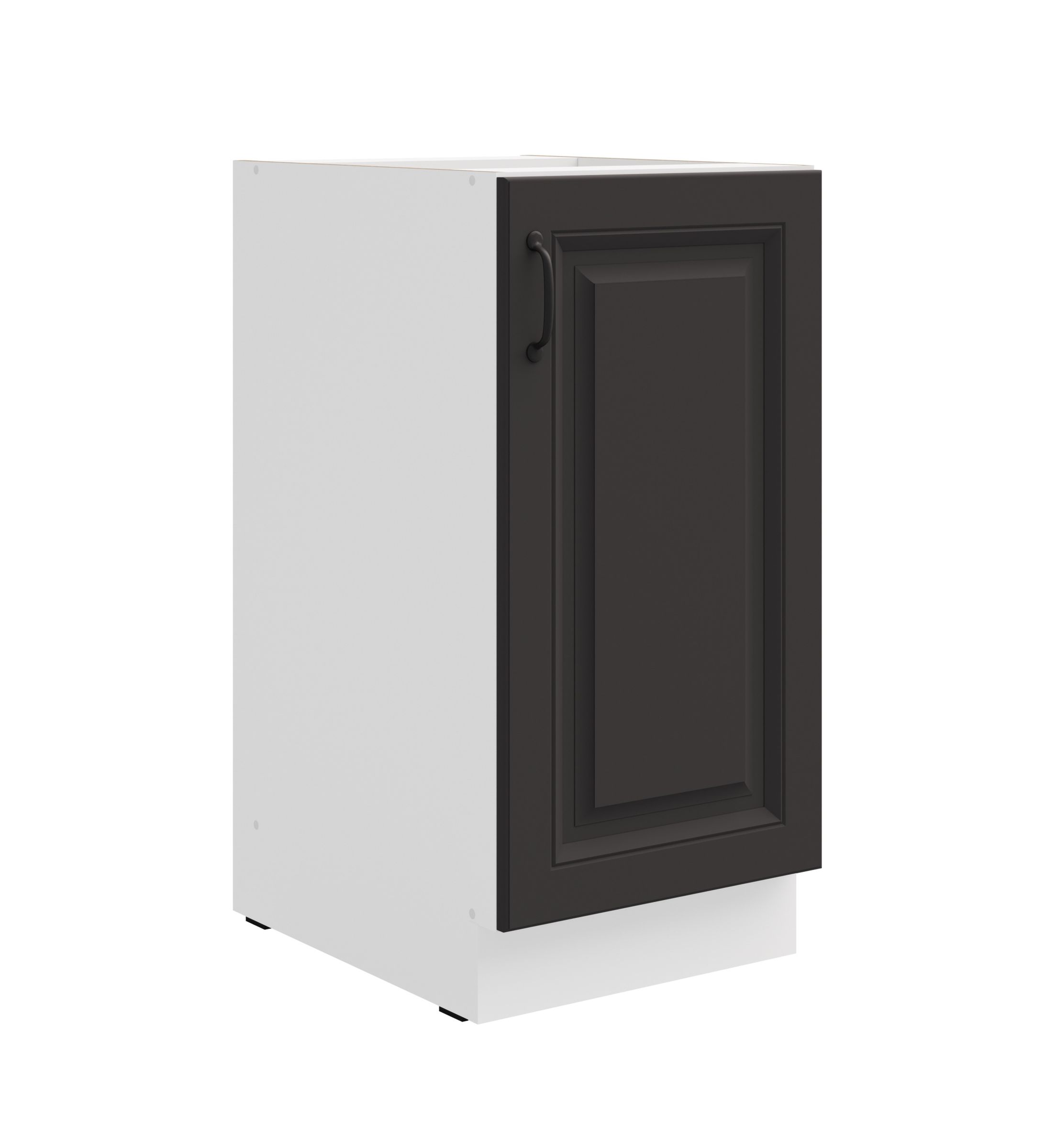 Unterschrank 40 cm Stilo Grau K&uuml;chenzeile K&uuml;chenblock K&uuml;che Landhaus Einbauk&uuml;che 