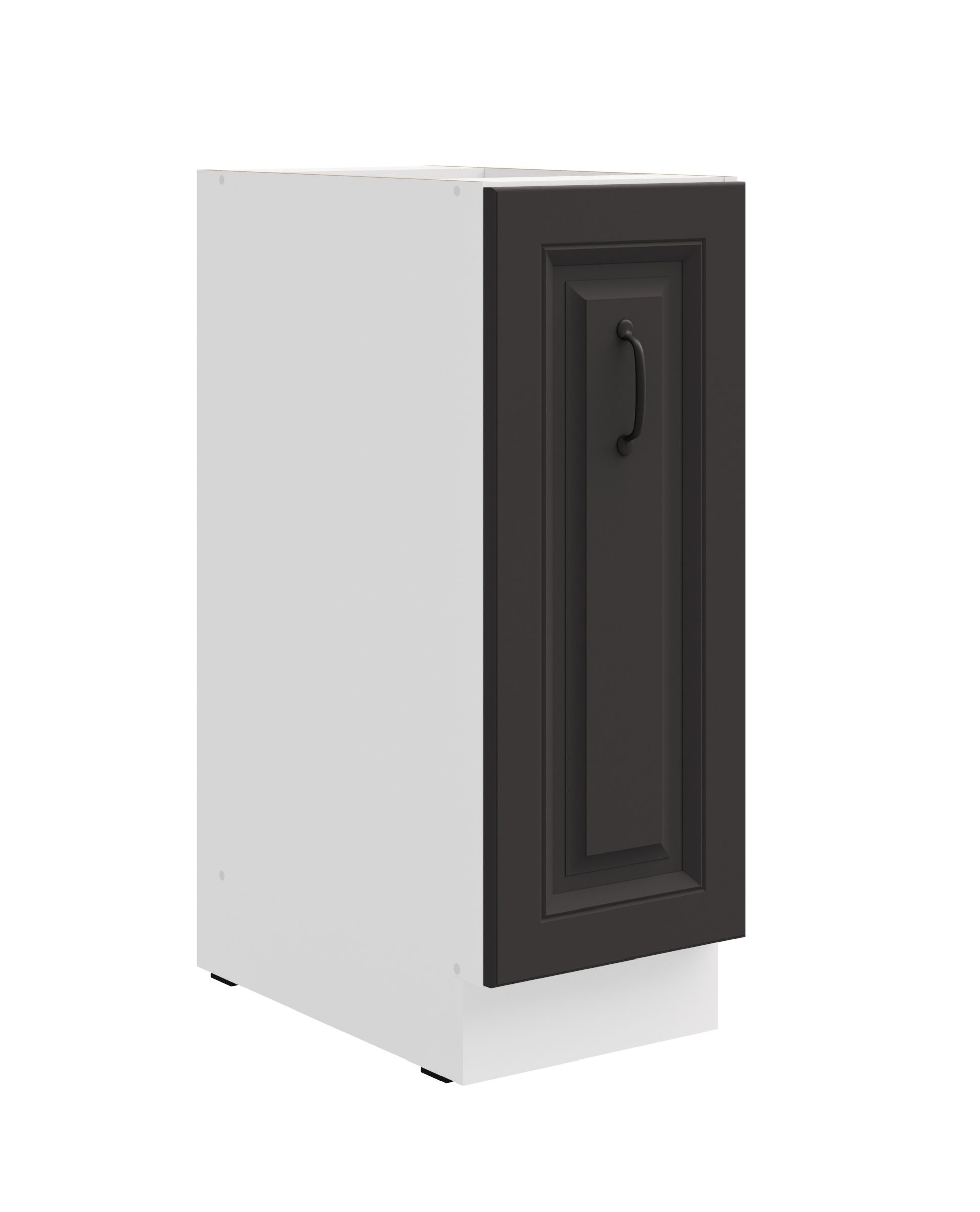 Unterschrank 30 Schrankauszug Stilo Grau K&uuml;chenzeile K&uuml;chenblock K&uuml;che Landhaus 