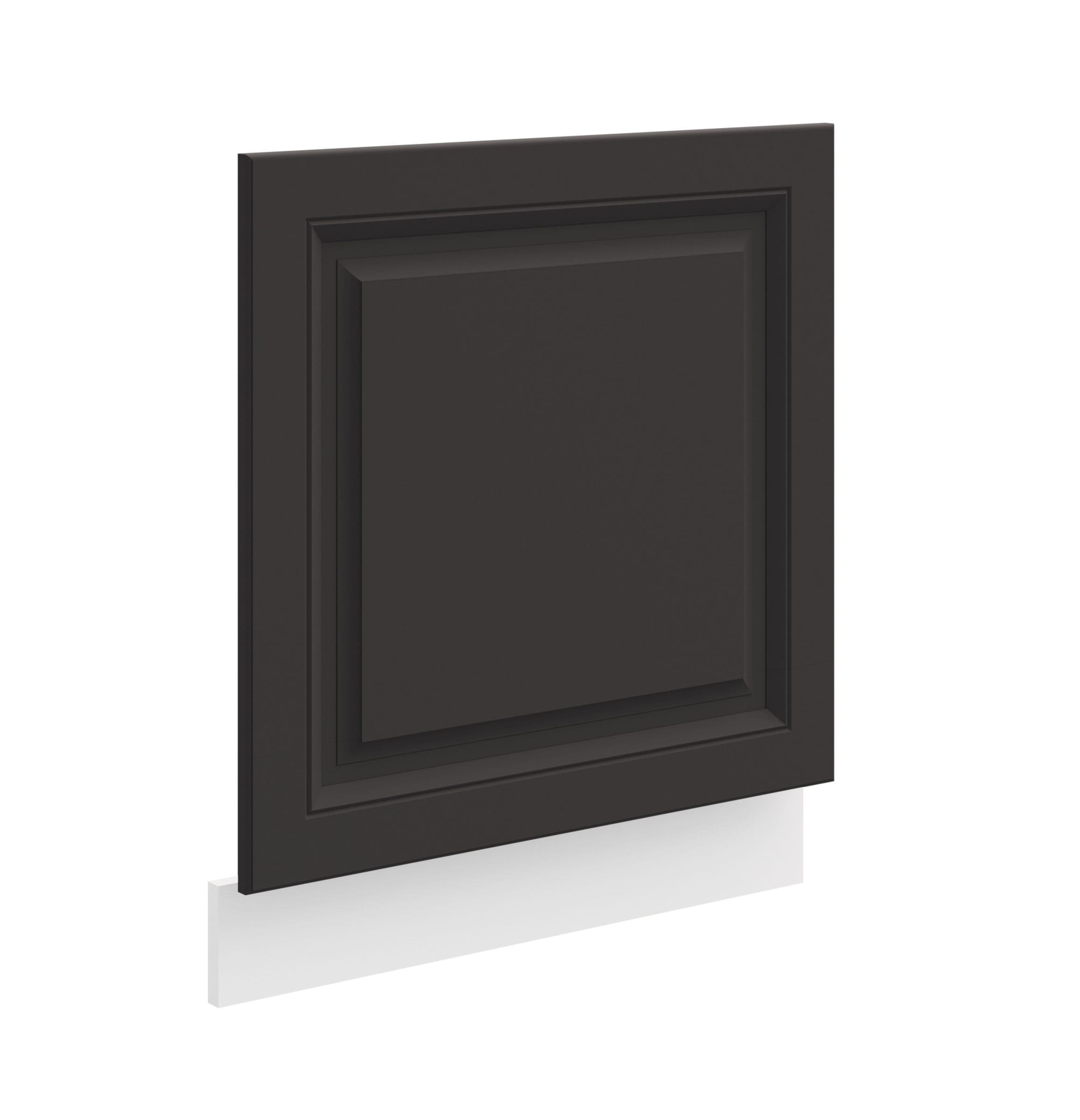 Frontblende f&uuml;r integrierten Geschirrsp&uuml;ler 60 cm Stilo Grau K&uuml;che Landhaus 