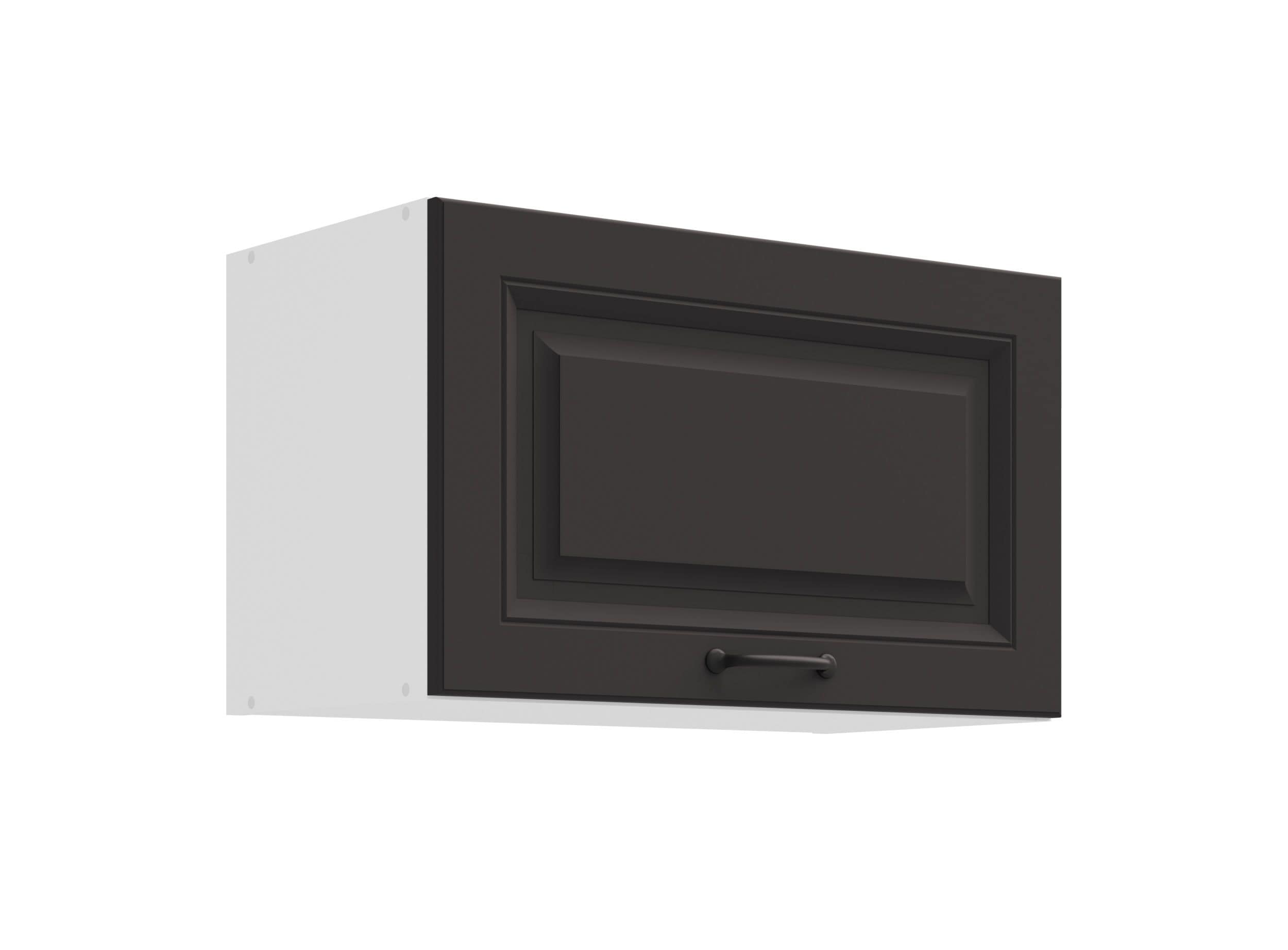 H&auml;ngeschrank 60 cm Stilo Grau K&uuml;chenzeile K&uuml;chenblock K&uuml;che Landhaus H&ouml;he 36 cm 