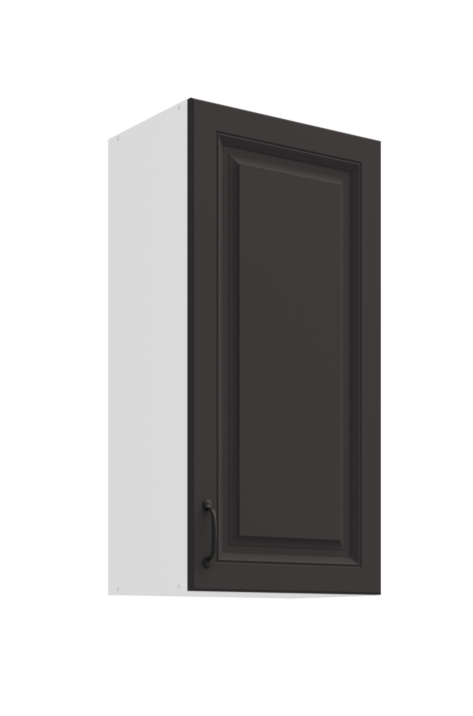 H&auml;ngeschrank 45 cm Stilo Grau K&uuml;chenzeile K&uuml;chenblock K&uuml;che Landhaus H&ouml;he 90 cm 