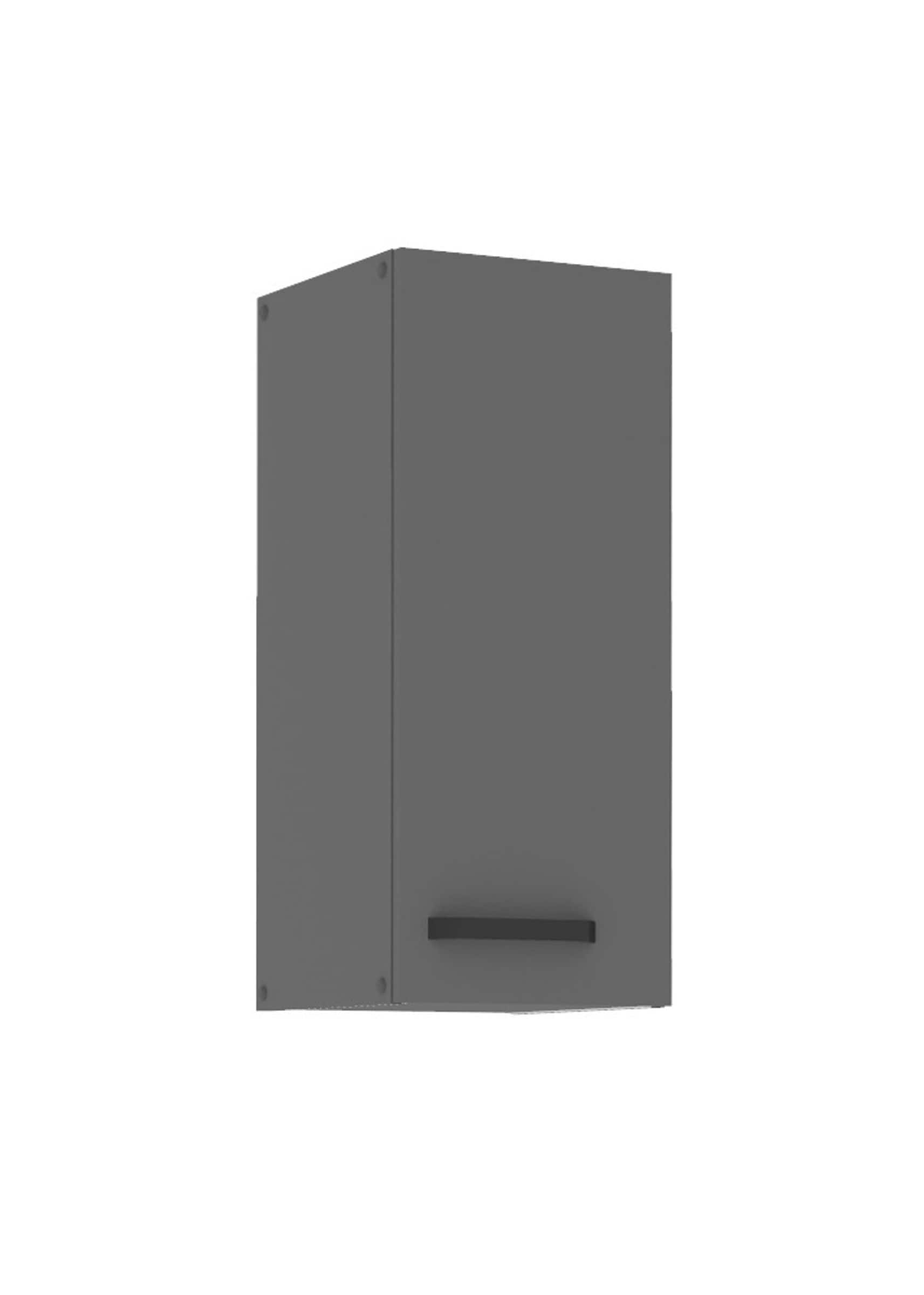 K&uuml;che NESSA H&auml;ngeschrank 30 cm Anthrazit K&uuml;chenzeile K&uuml;chenblock Einbauk&uuml;che 