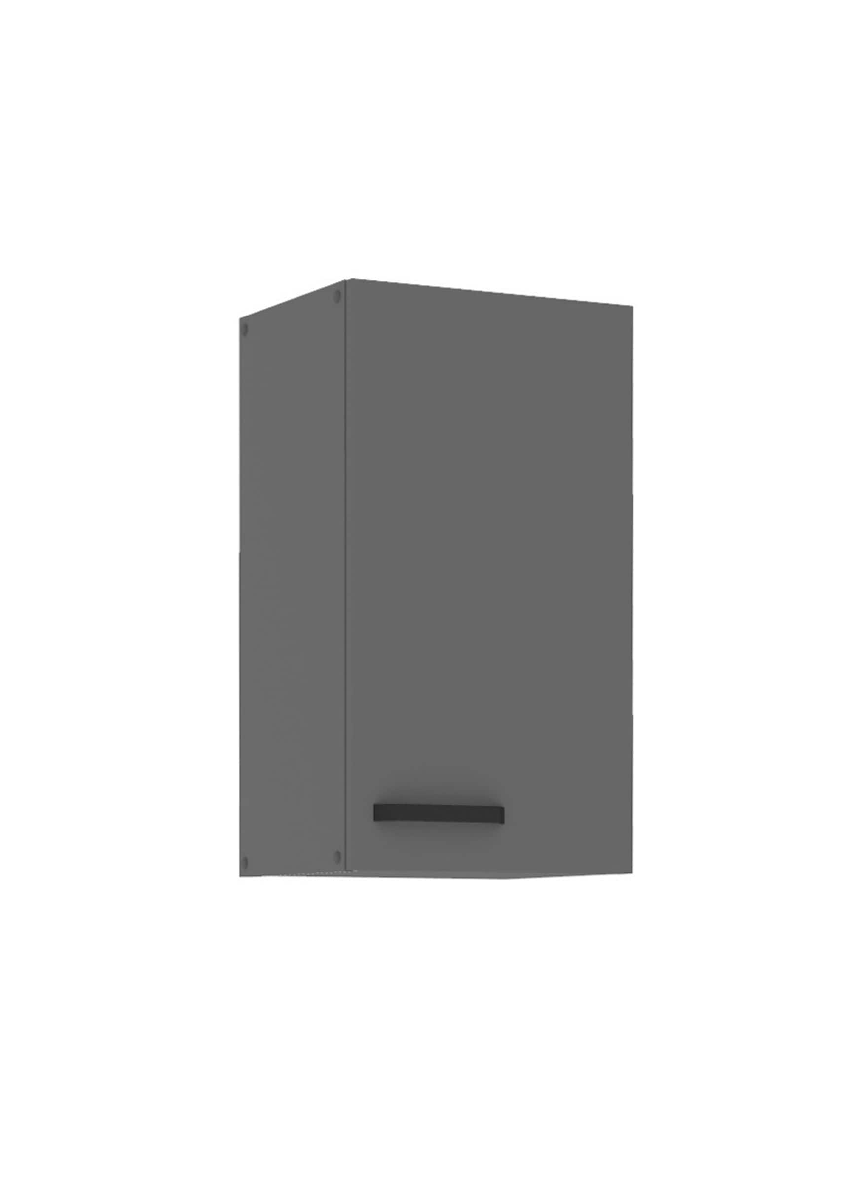 K&uuml;che NESSA H&auml;ngeschrank 40 cm Anthrazit K&uuml;chenzeile K&uuml;chenblock Einbauk&uuml;che 