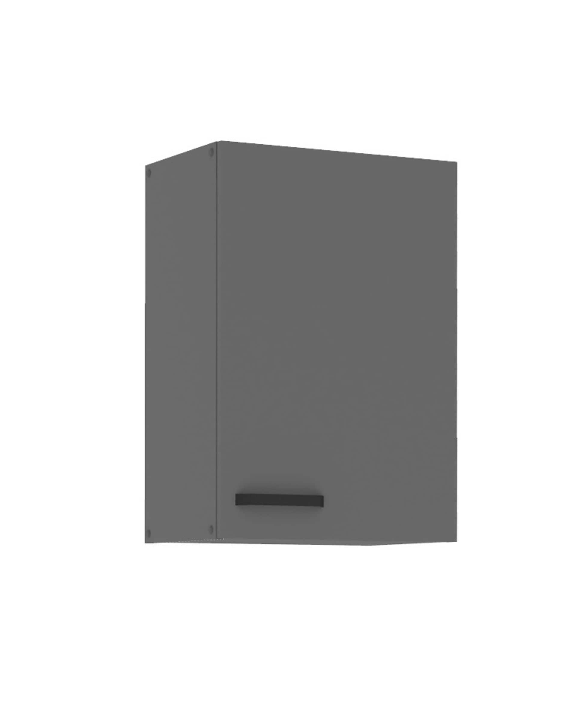 K&uuml;che NESSA H&auml;ngeschrank 50 cm Anthrazit K&uuml;chenzeile K&uuml;chenblock Einbauk&uuml;che 