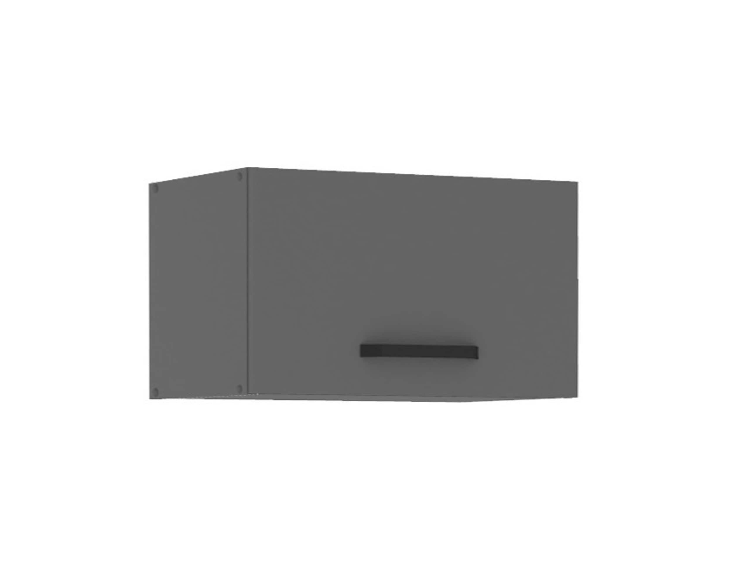 K&uuml;che NESSA H&auml;ngeschrank 60 cm Anthrazit K&uuml;chenzeile K&uuml;chenblock Einbauk&uuml;che 