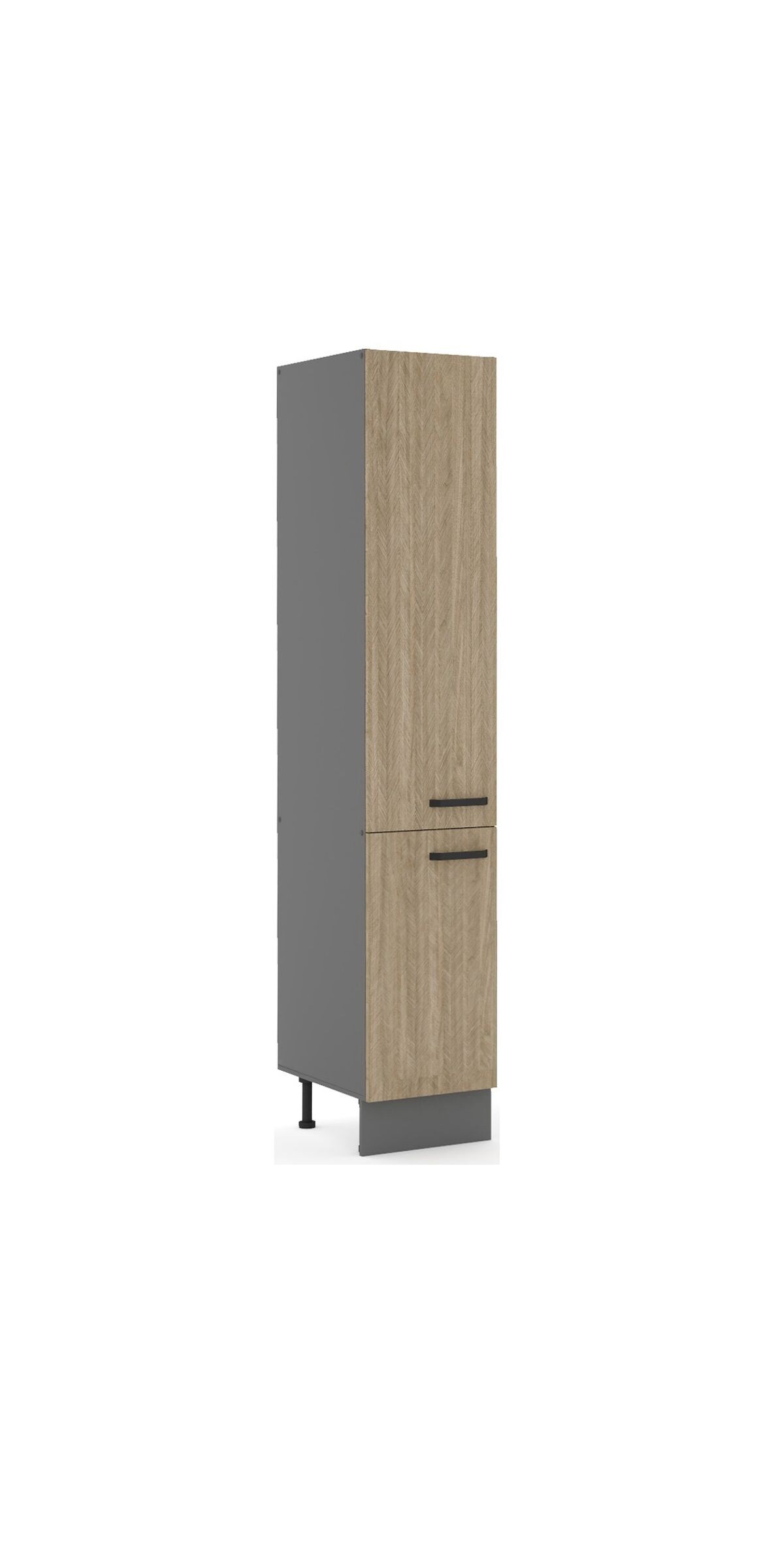 K&uuml;che SCANDI Hochschrank 40 cm Fischgr&auml;t K&uuml;chenzeile K&uuml;chenblock Einbauk&uuml;che 