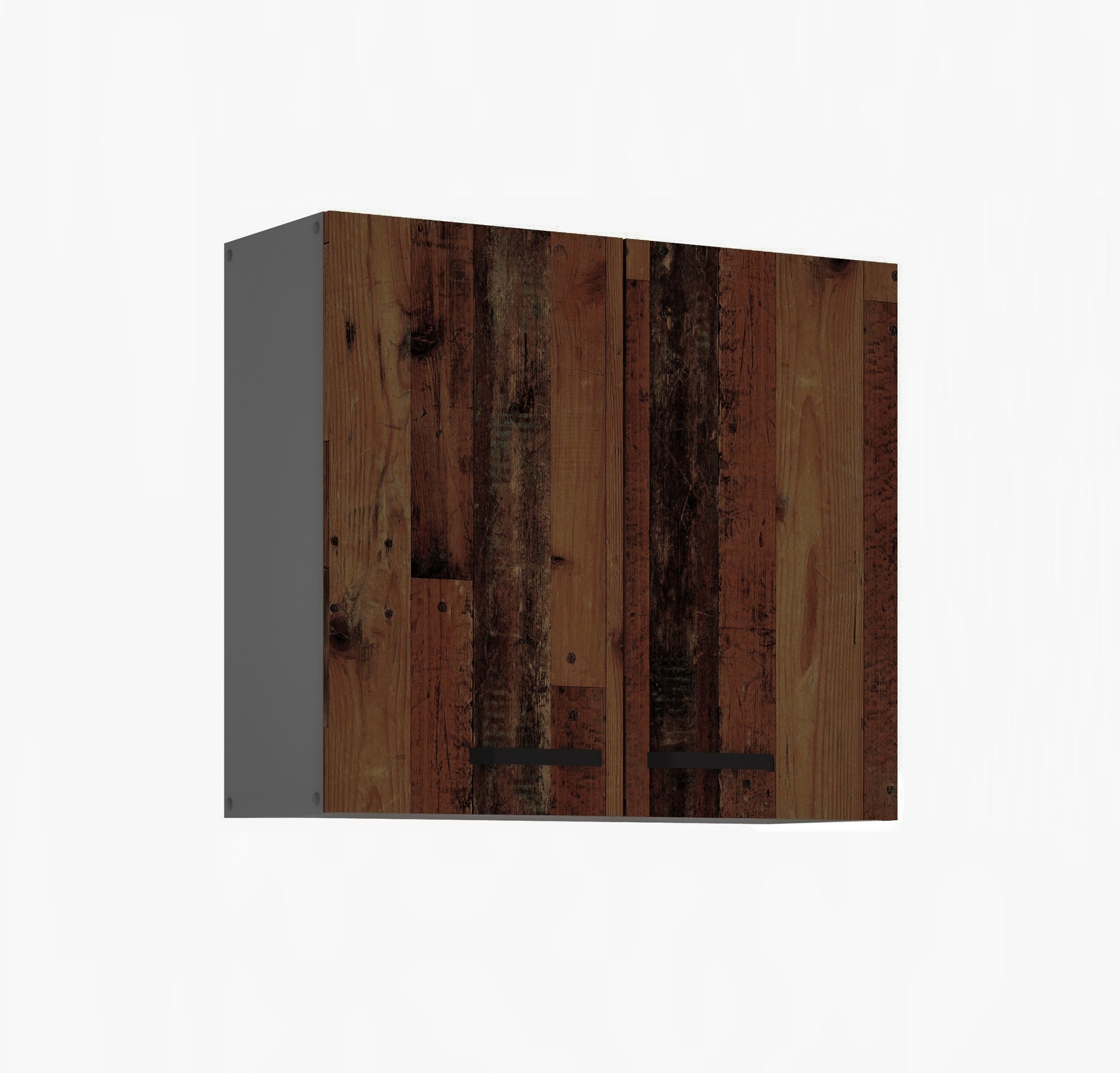 K&uuml;che OLD STYLE H&auml;ngeschrank 80 cm Old Wood K&uuml;chenzeile K&uuml;chenblock Einbauk&uuml;che 