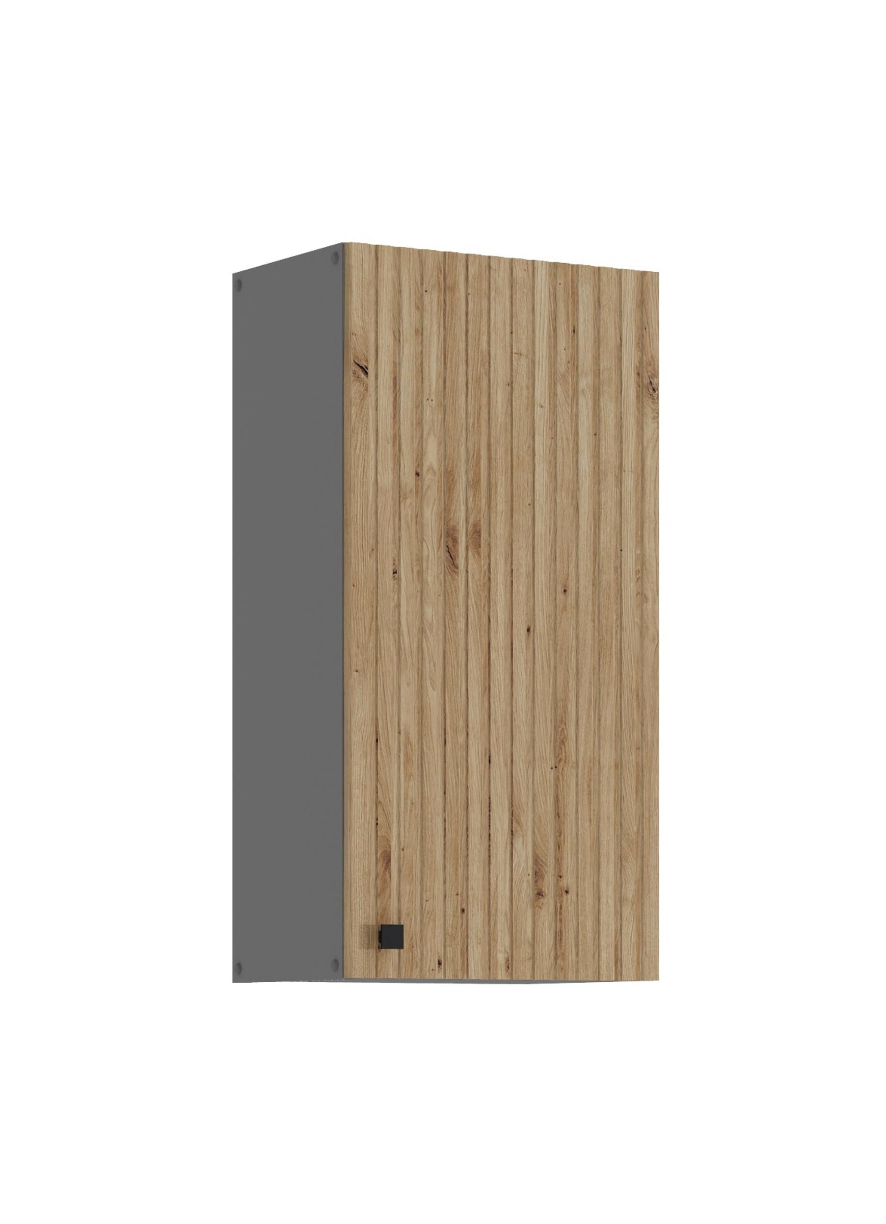 K&uuml;che AVA Artisan H&auml;ngeschrank 45 cm Lamellenoptik K&uuml;chenzeile Einbauk&uuml;che 