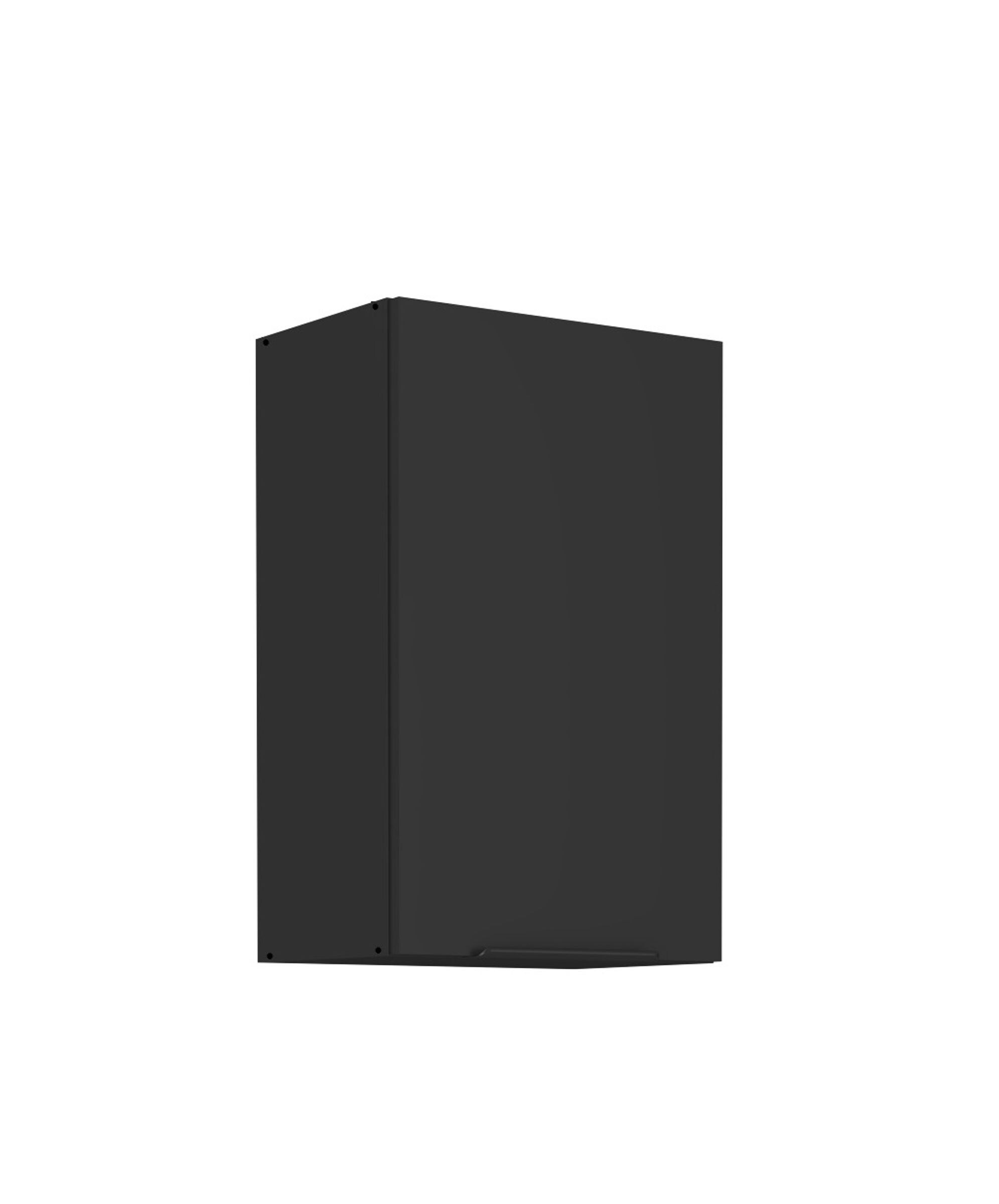 K&uuml;chen H&auml;ngeschrank 45 cm SIENA Schwarz K&uuml;che K&uuml;chenzeile K&uuml;chenblock 