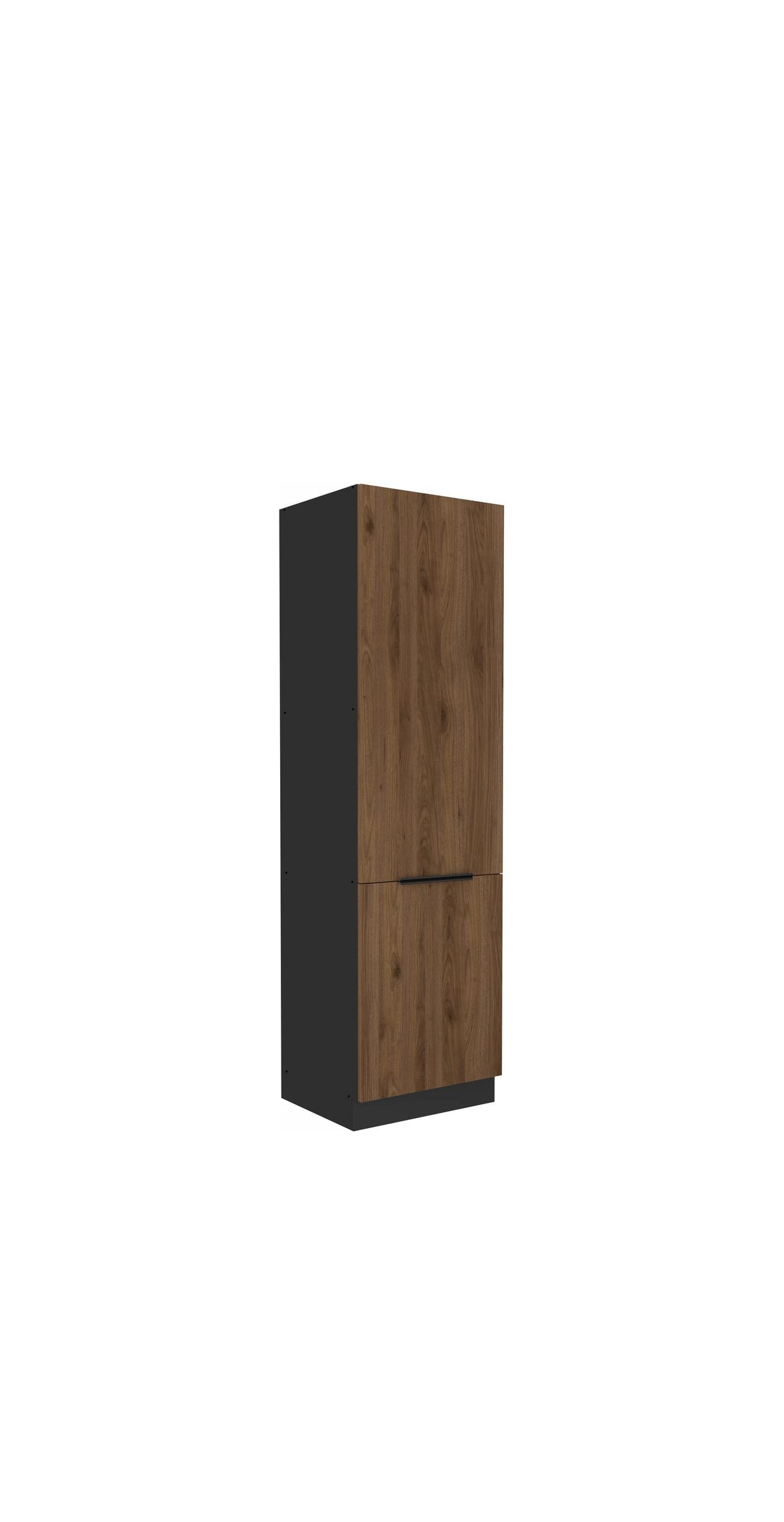 K&uuml;chen Hochschrank 60 cm MONZA Okapi Nu&szlig;baum K&uuml;chenzeile K&uuml;chenblock K&uuml;che 
