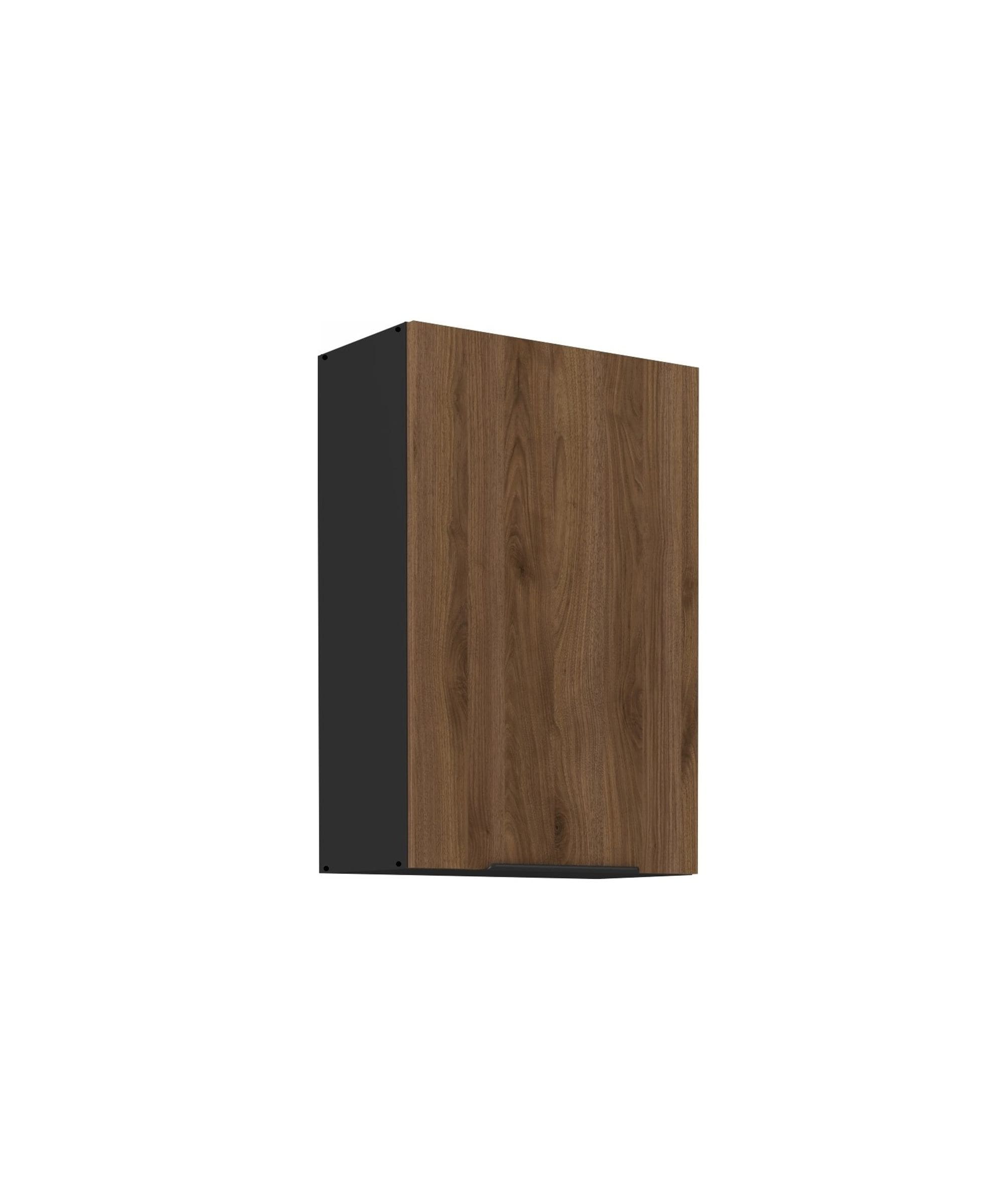 K&uuml;chen H&auml;ngeschrank 60 cm MONZA Okapi Nu&szlig;baum K&uuml;che K&uuml;chenzeile 90 cm hoch 