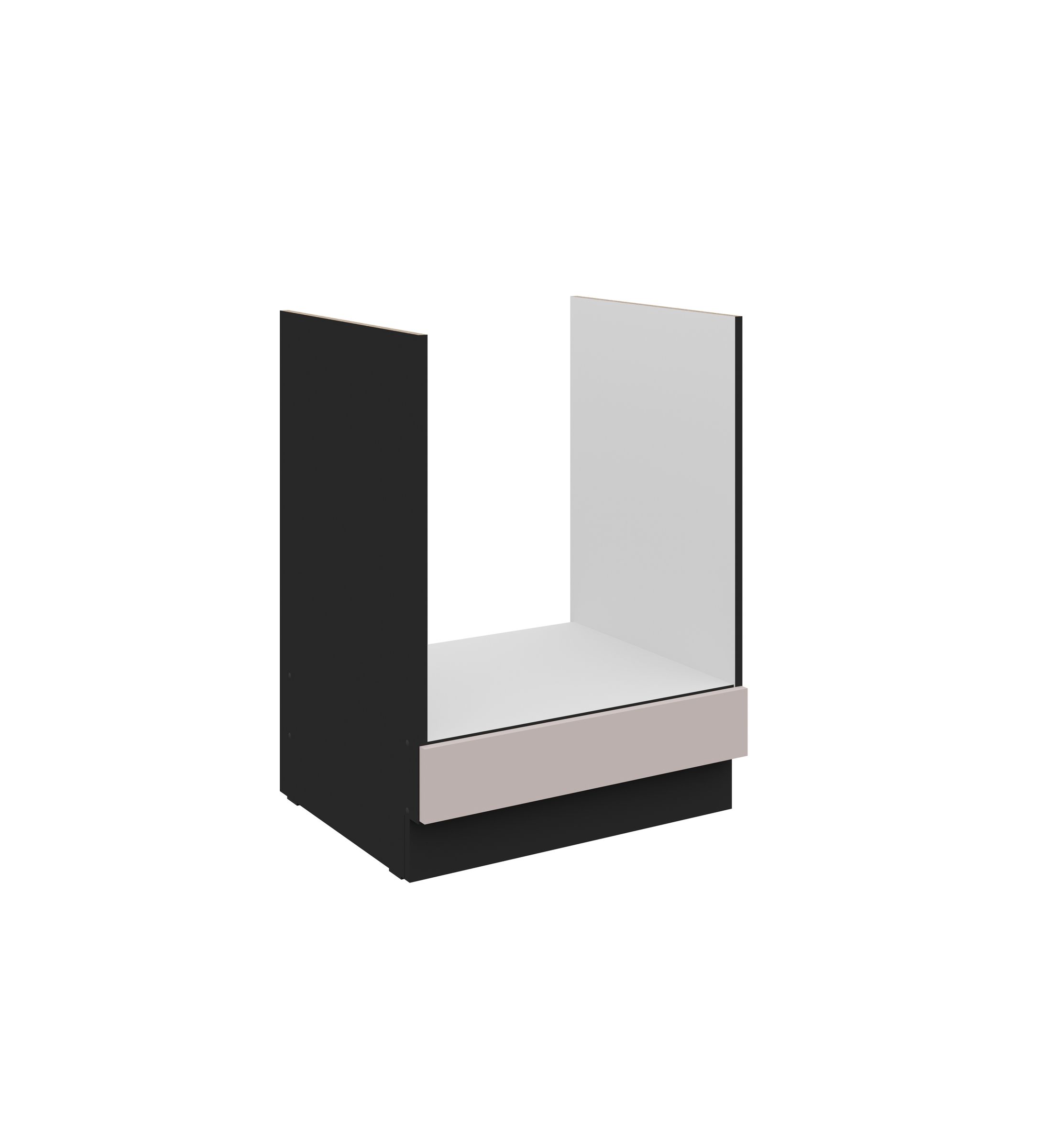 K&uuml;chen Herdunterschrank 60 cm K&uuml;che ARONA Kaschmir beige K&uuml;chenzeile K&uuml;chenblock 