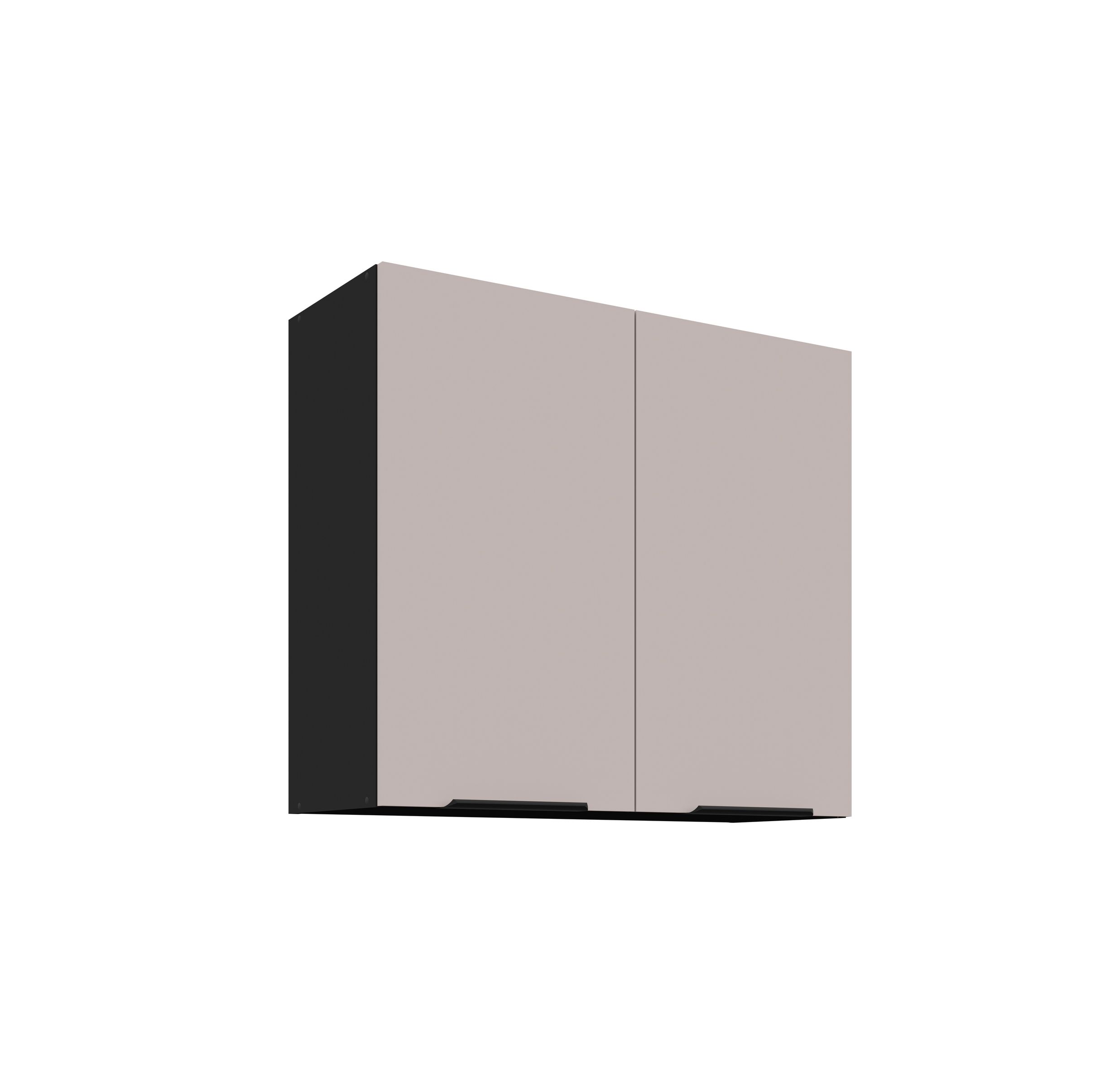 K&uuml;chen H&auml;ngeschrank 80 cm K&uuml;che ARONA Kaschmir beige K&uuml;chenzeile K&uuml;chenblock 