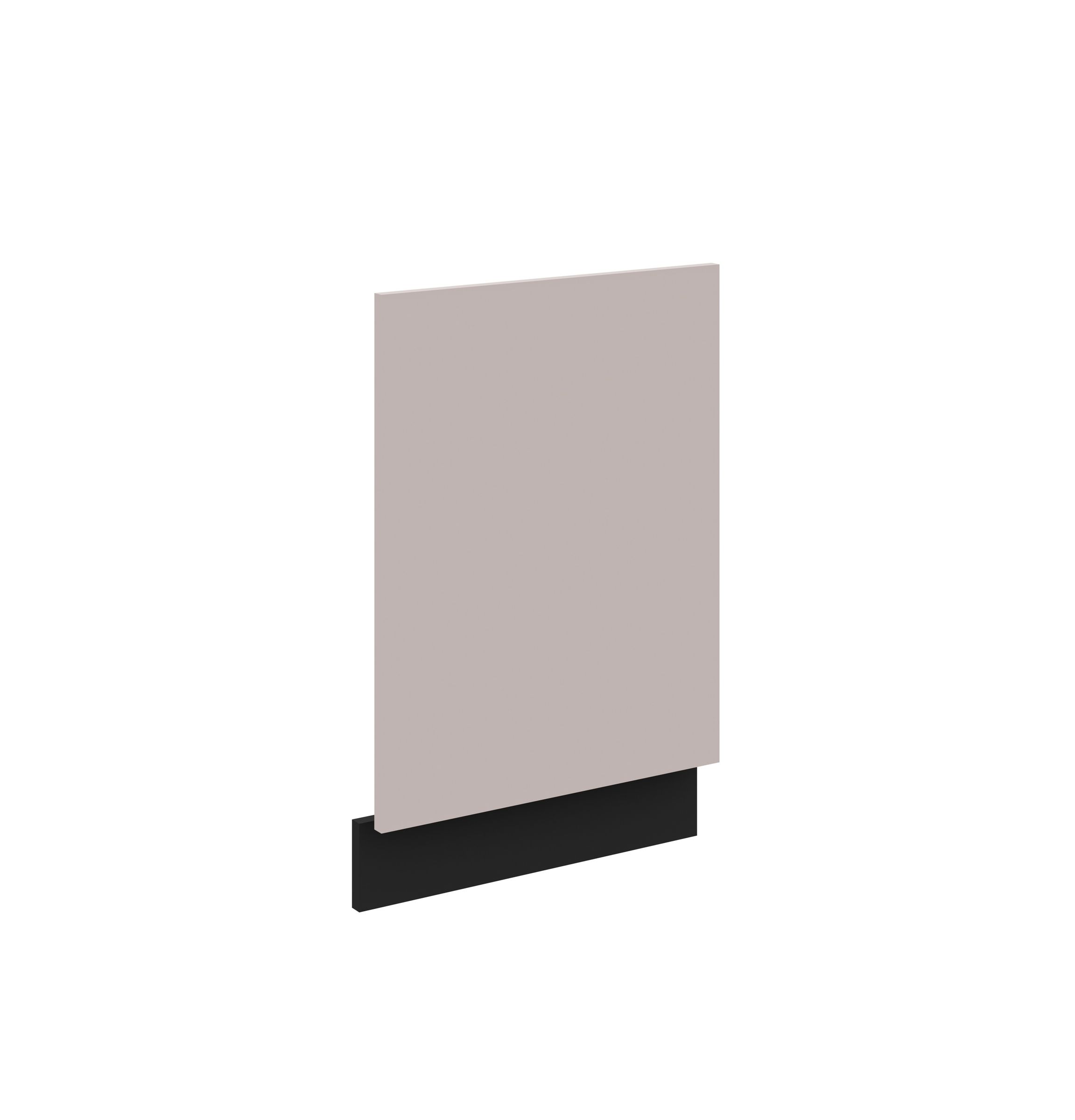 Frontblende f&uuml;r integrierten Geschirrsp&uuml;ler 45 cm K&uuml;che ARONA Kaschmir beige 