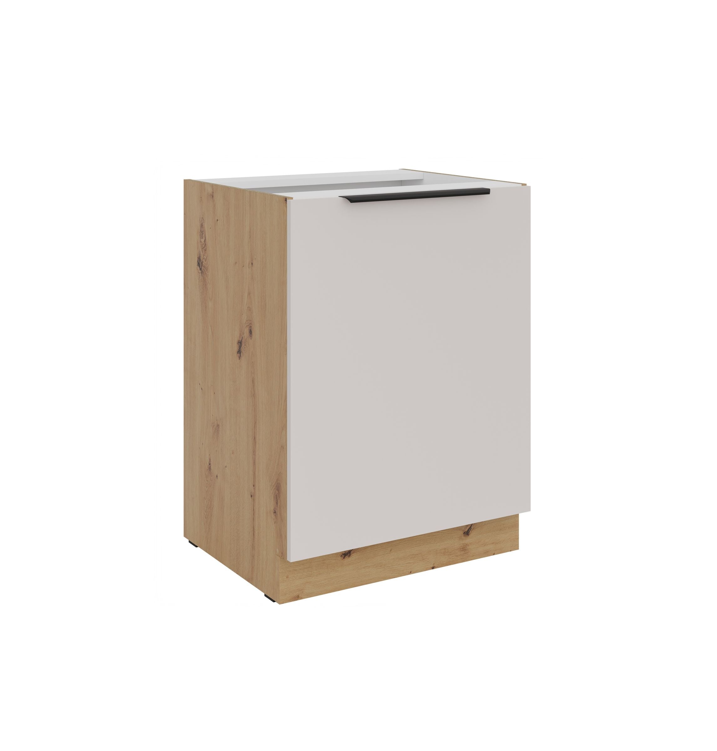 K&uuml;chen Unterschrank 60 cm K&uuml;che SOLANO Kaschmir beige K&uuml;chenzeile K&uuml;chenblock 