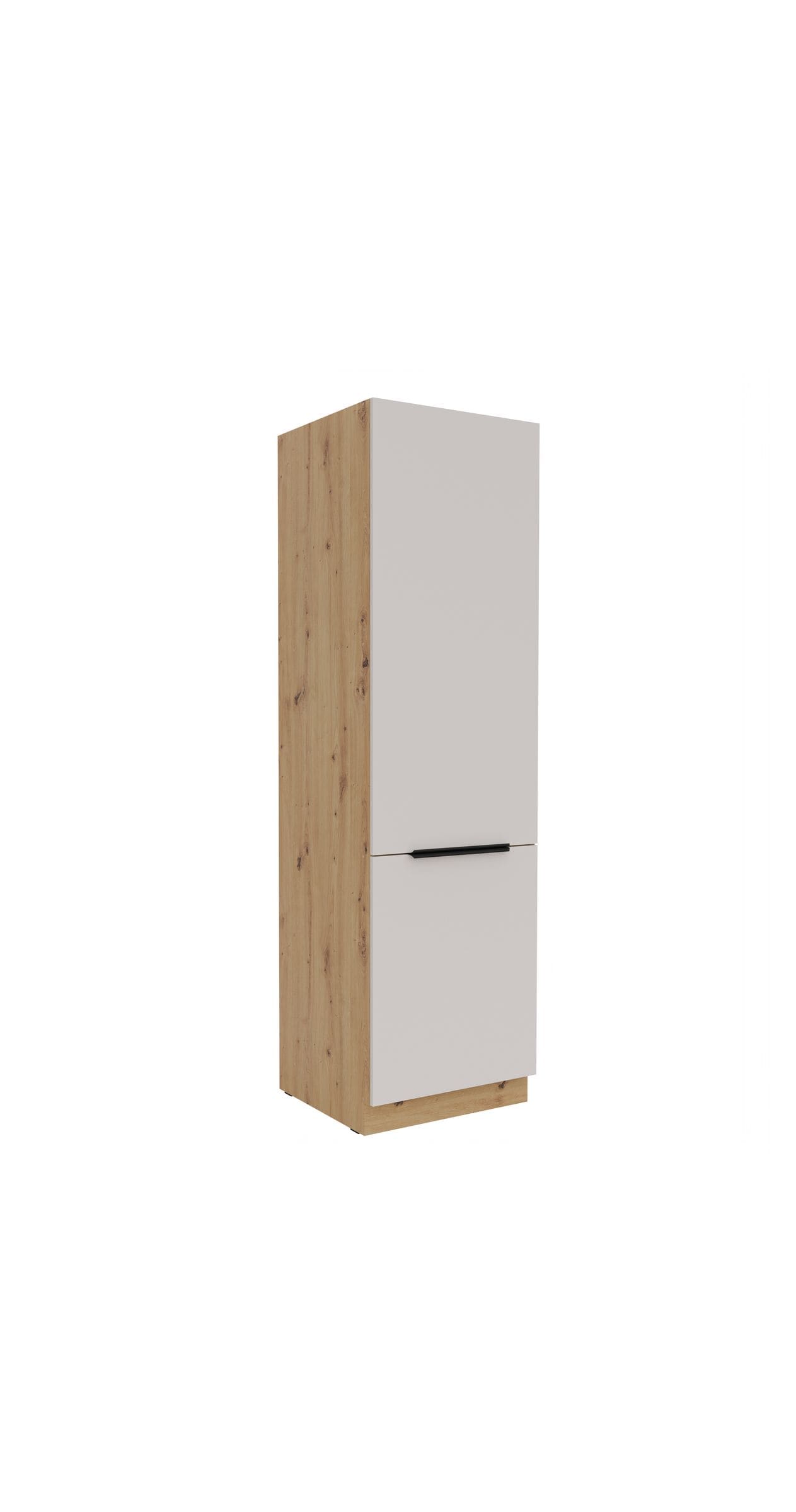 K&uuml;chen Hochschrank 60 cm SOLANO Kaschmir beige K&uuml;chenzeile K&uuml;chenblock K&uuml;che 