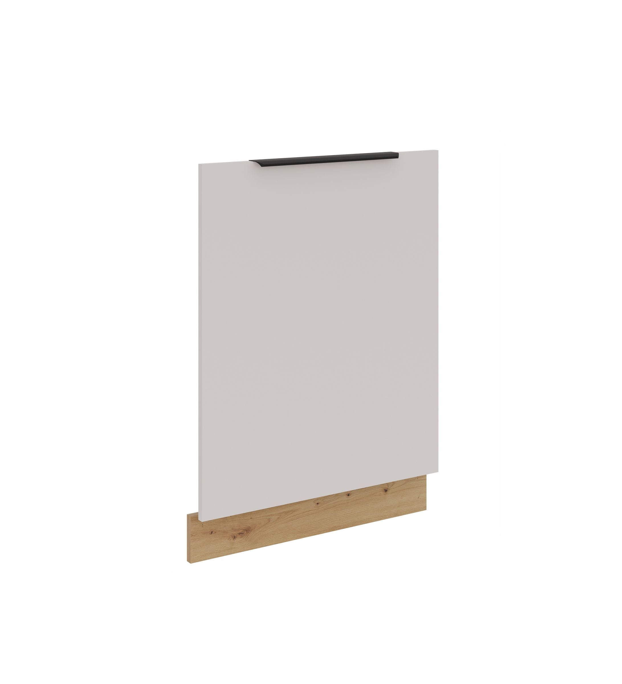 Frontblende f&uuml;r vollintegrierten Geschirrsp&uuml;ler 60 cm K&uuml;che SOLANO Kaschmir beige 