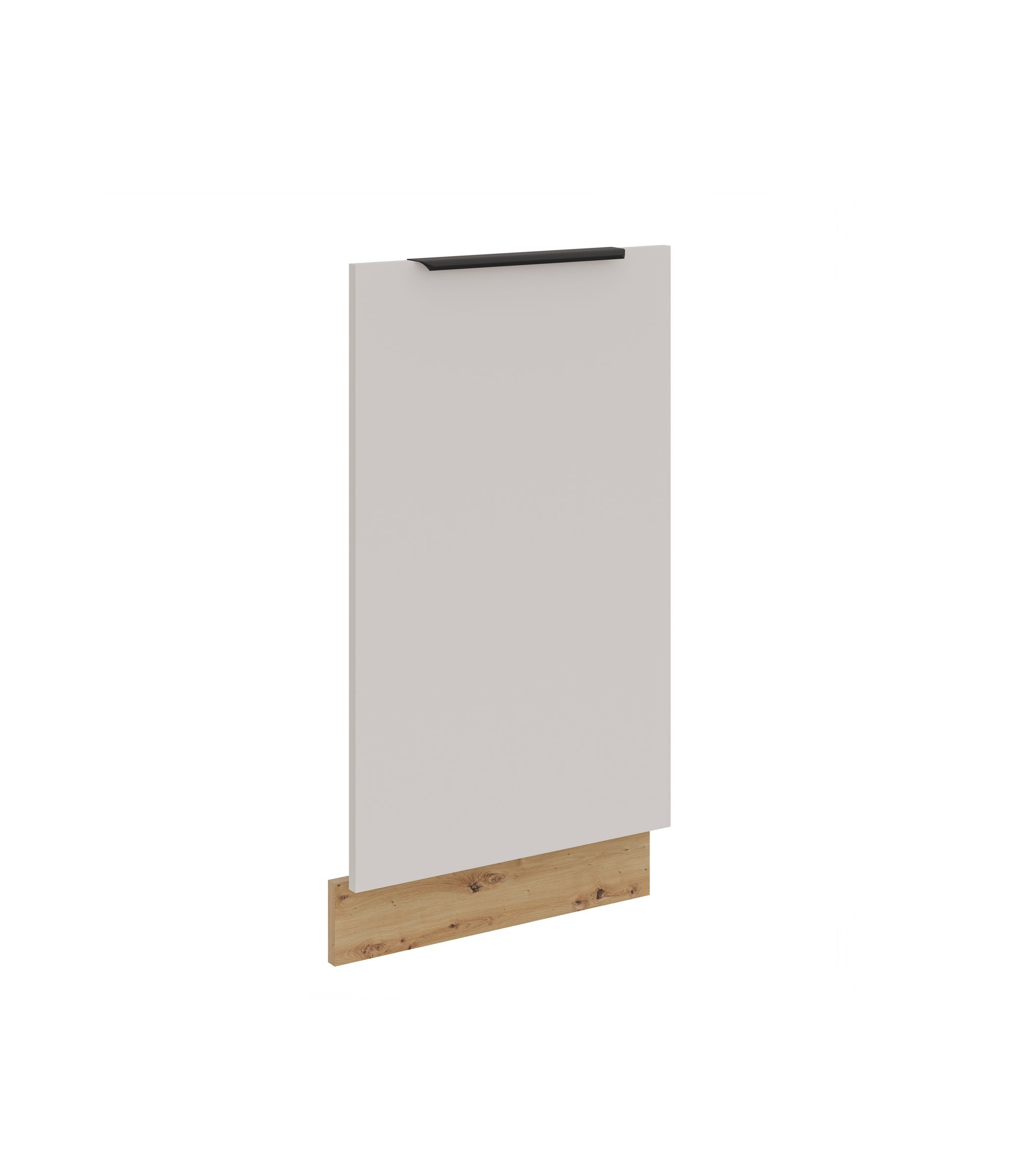 Frontblende f&uuml;r vollintegrierten Geschirrsp&uuml;ler 45 cm K&uuml;che SOLANO Kaschmir beige 