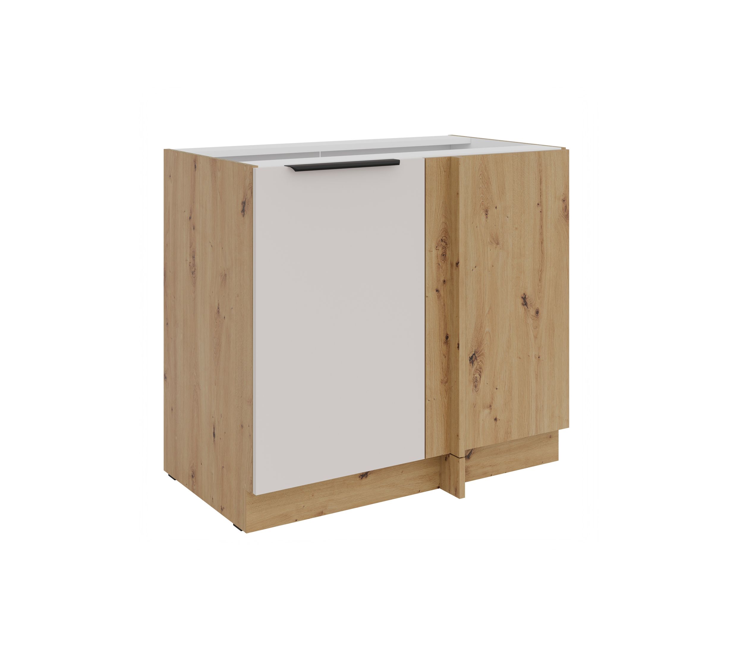 K&uuml;chen Eckunterschrank 105 cm K&uuml;che SOLANO Kaschmir beige K&uuml;chenzeile K&uuml;chenblock 